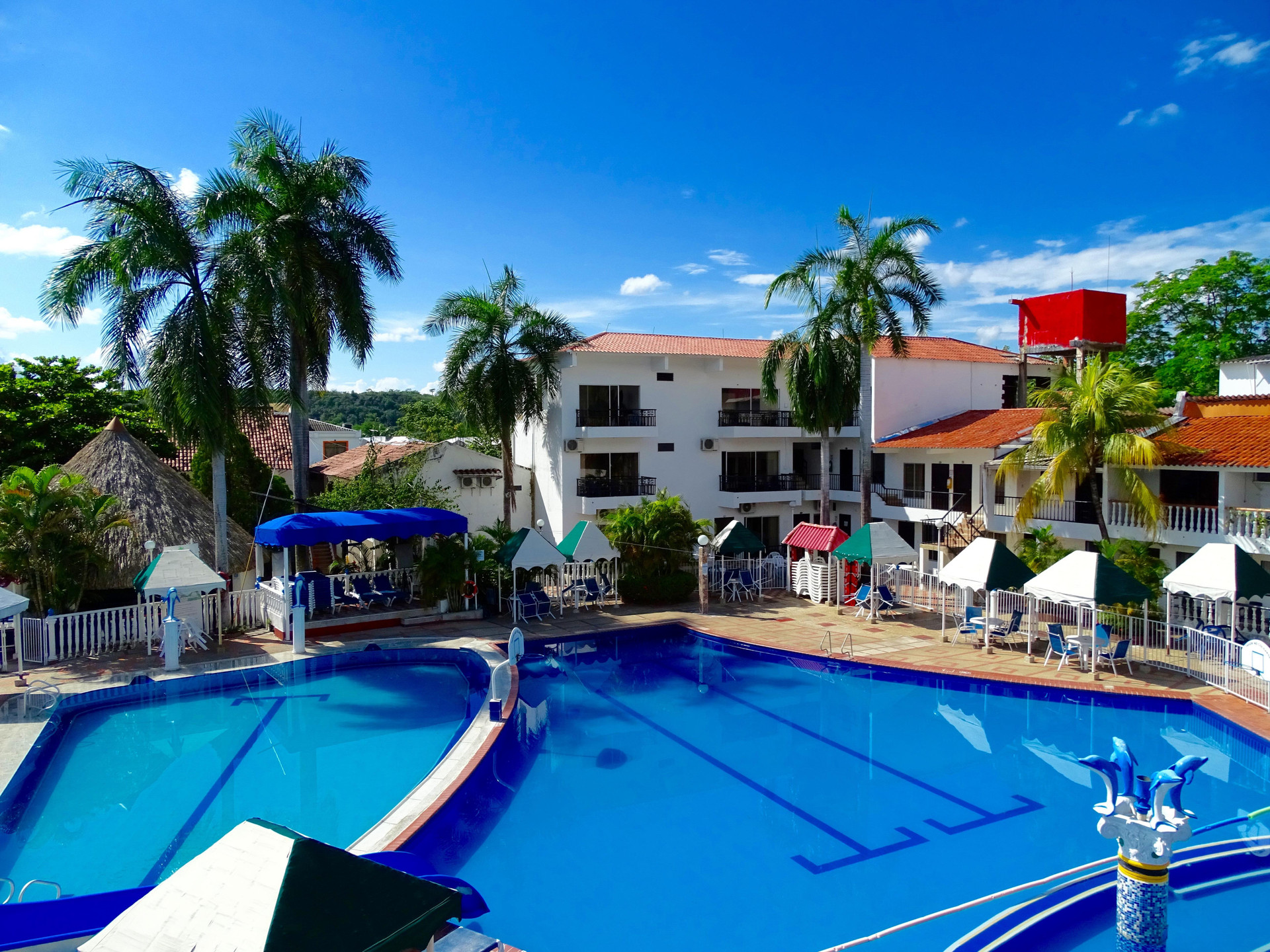 Pool view Alborada Hotel Melgar