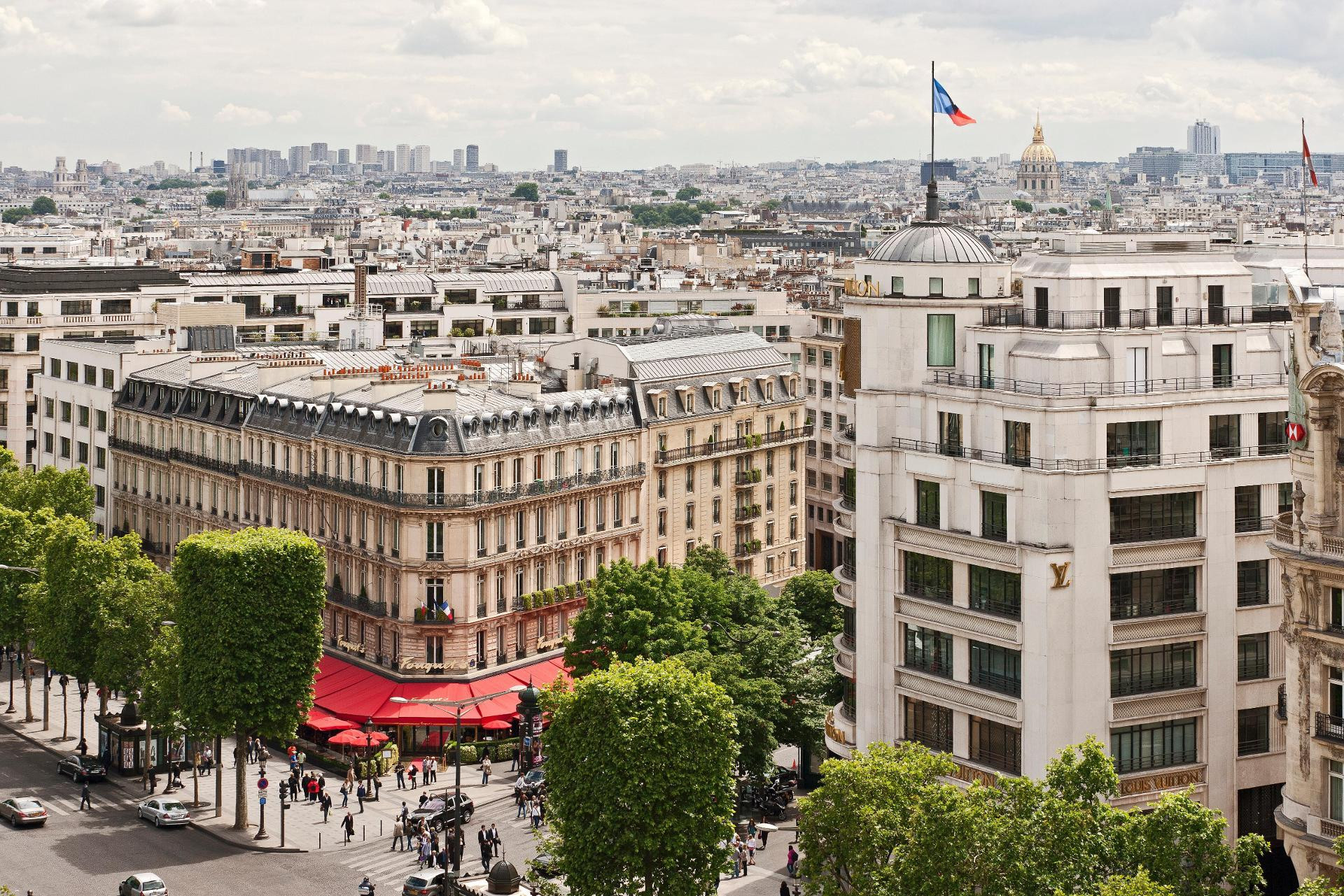 Vista Exterior Hôtel Barrière Fouquet's Paris