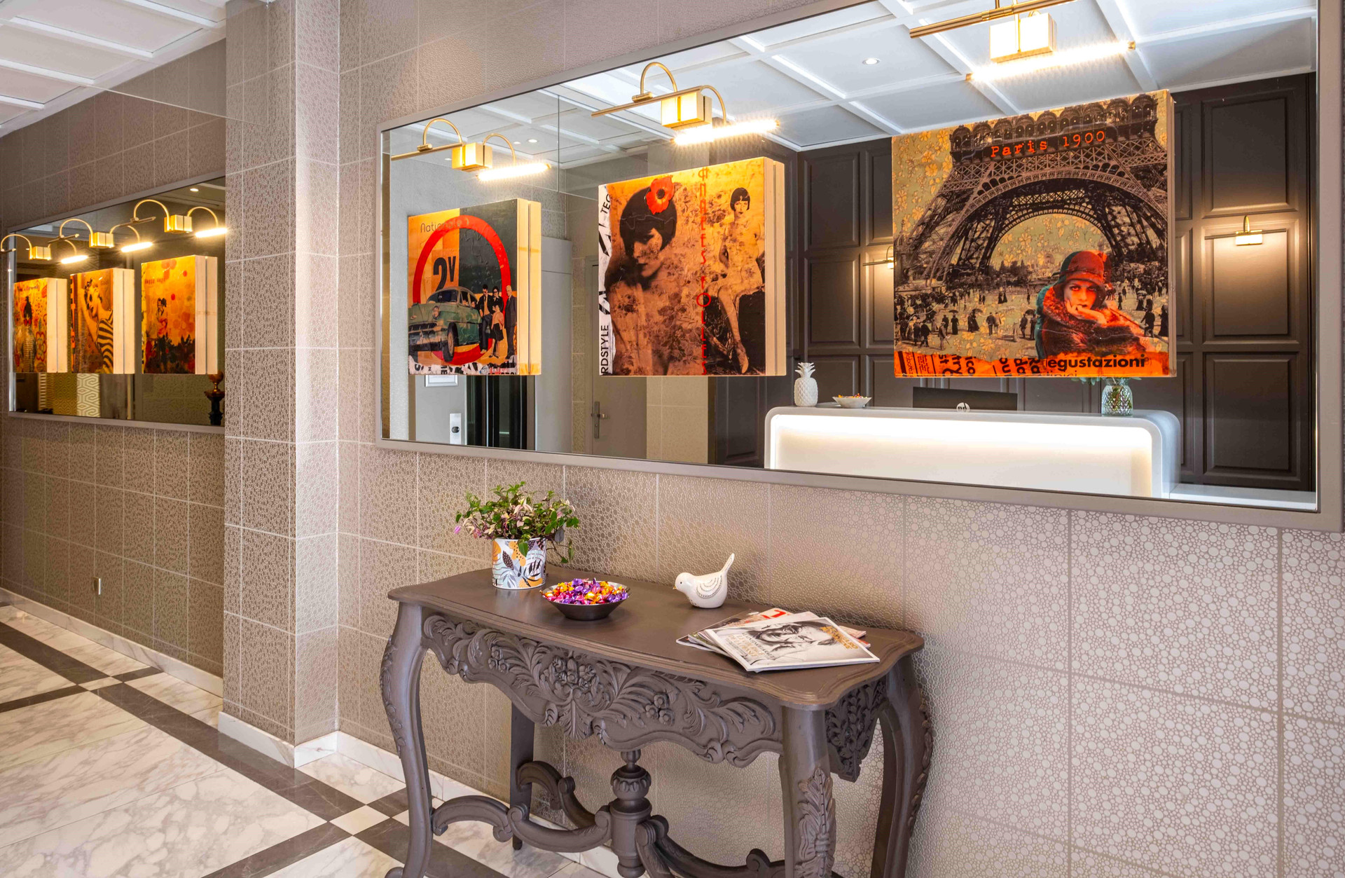 Vista Lobby Hôtel Terminus Orléans