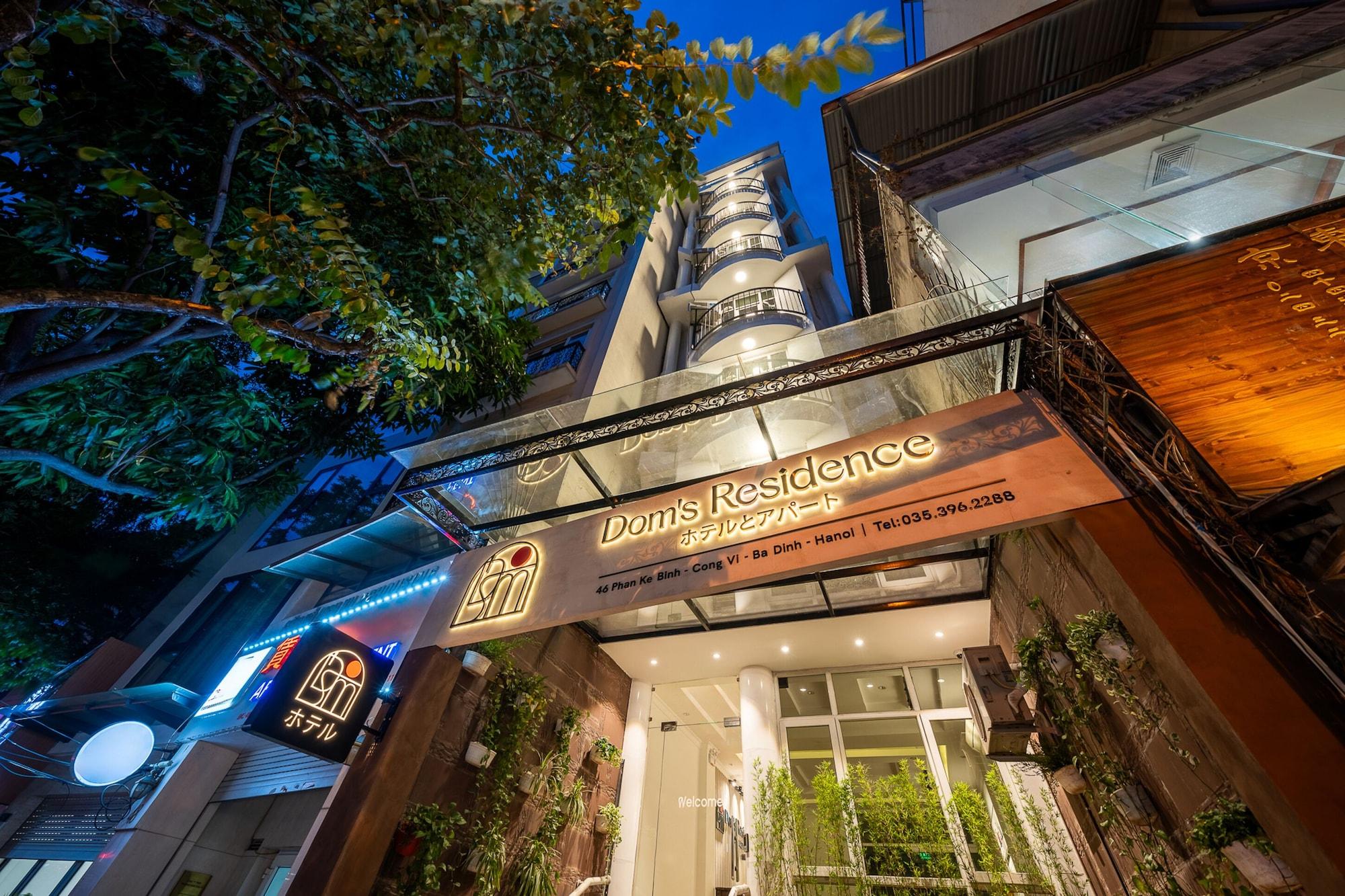 Vista Exterior Dom's Residence & Hotel Hanoi