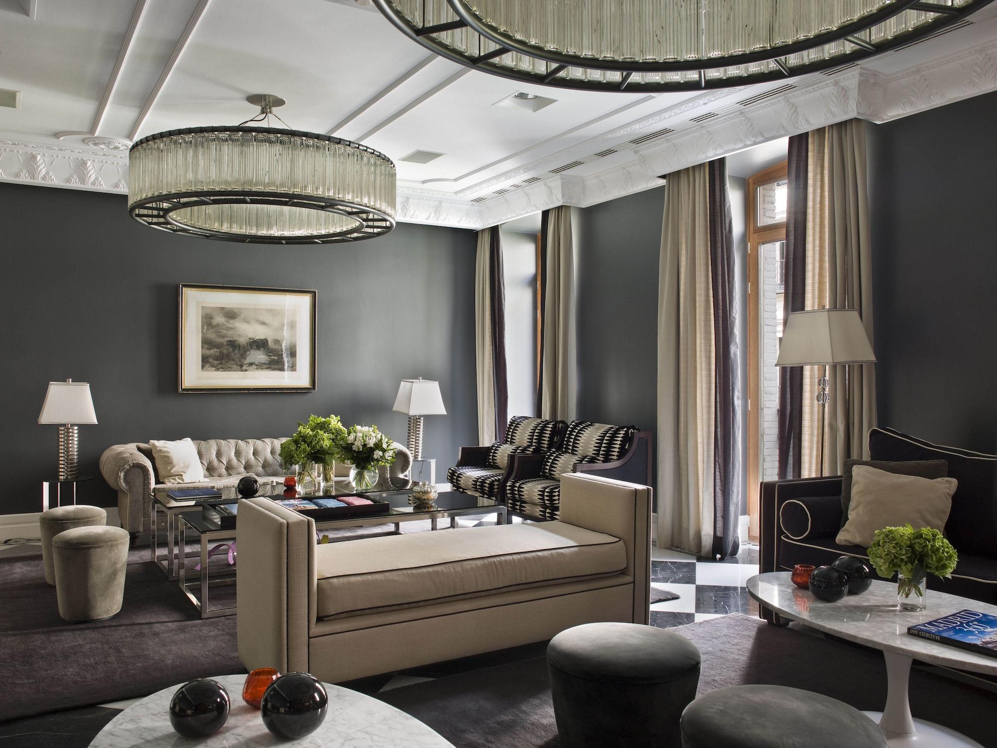Vista Lobby Hotel Único Madrid - Small Luxury Hotels