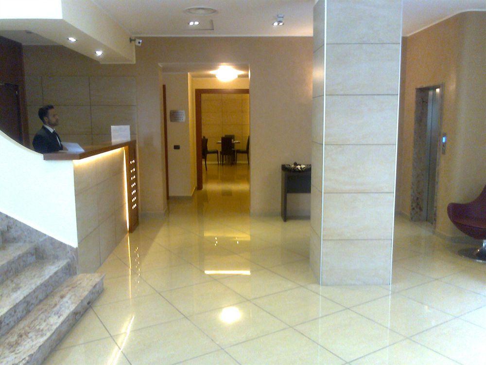 Vista do lobby Hotel Tiempo