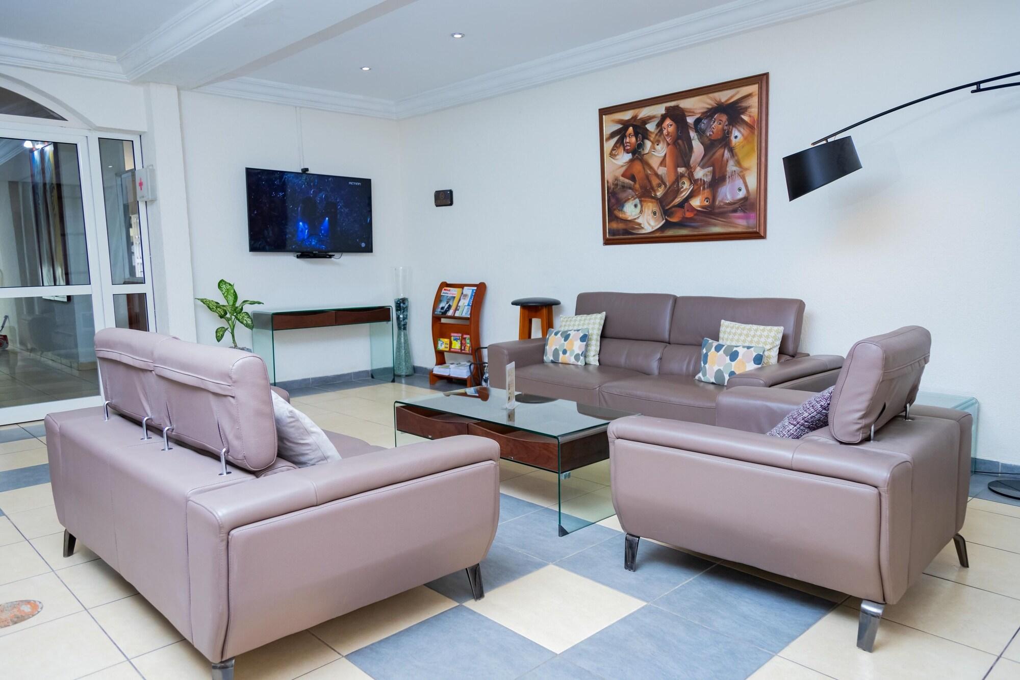 Vista Lobby Hotel Hibiscus Blvd Triomphal