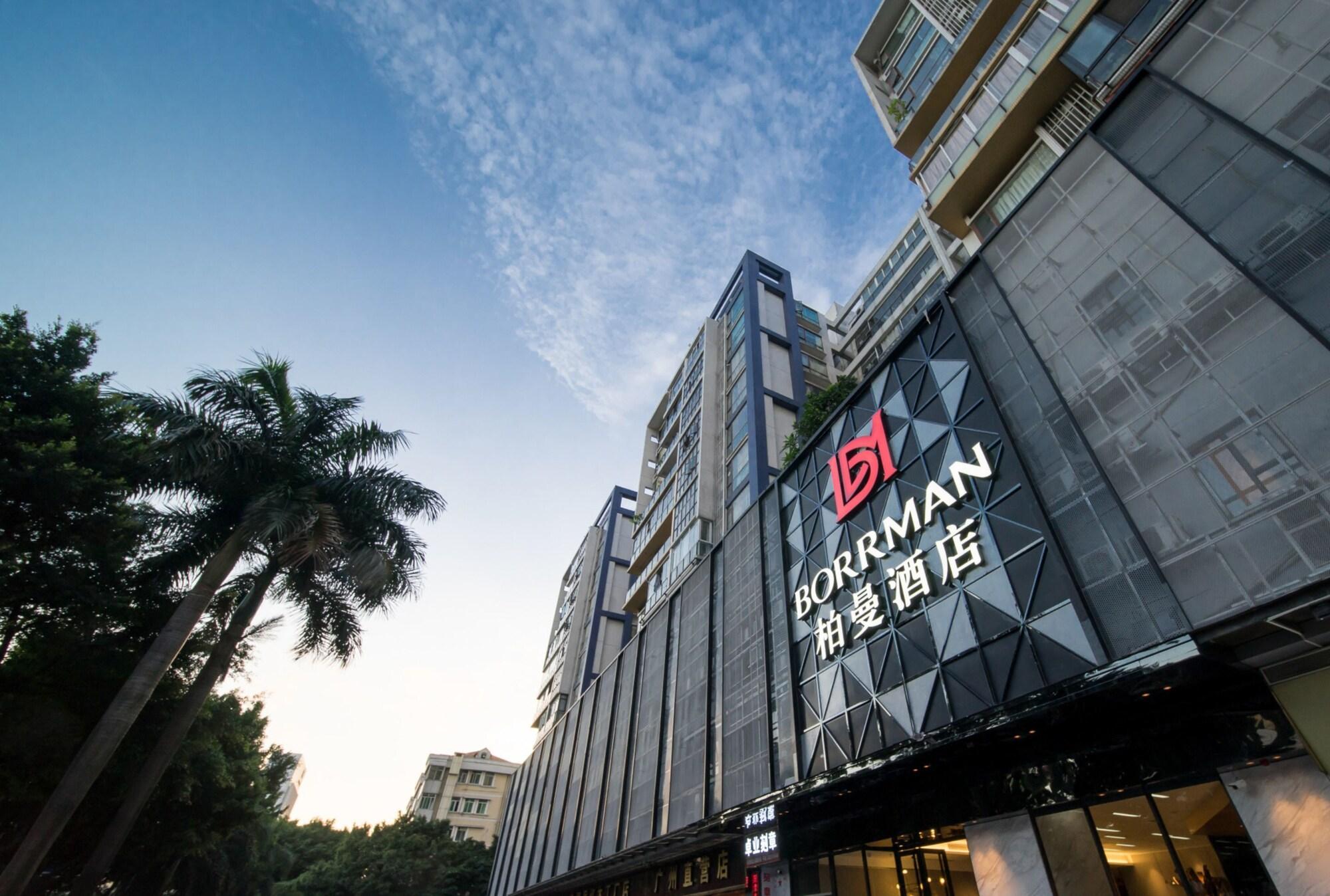 Vista Exterior Borrman Hotel Canton Tower Kecun Station