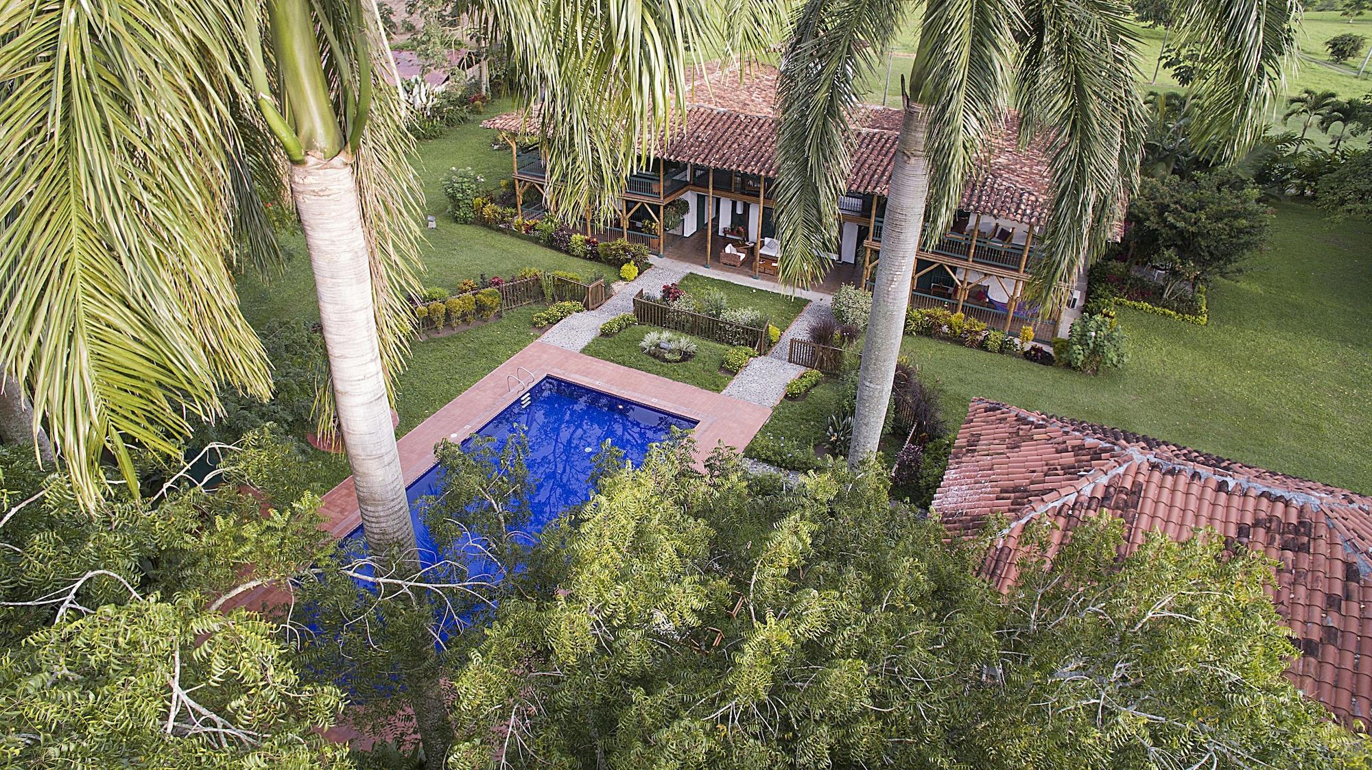 Vista Exterior Hotel Hacienda Bambusa