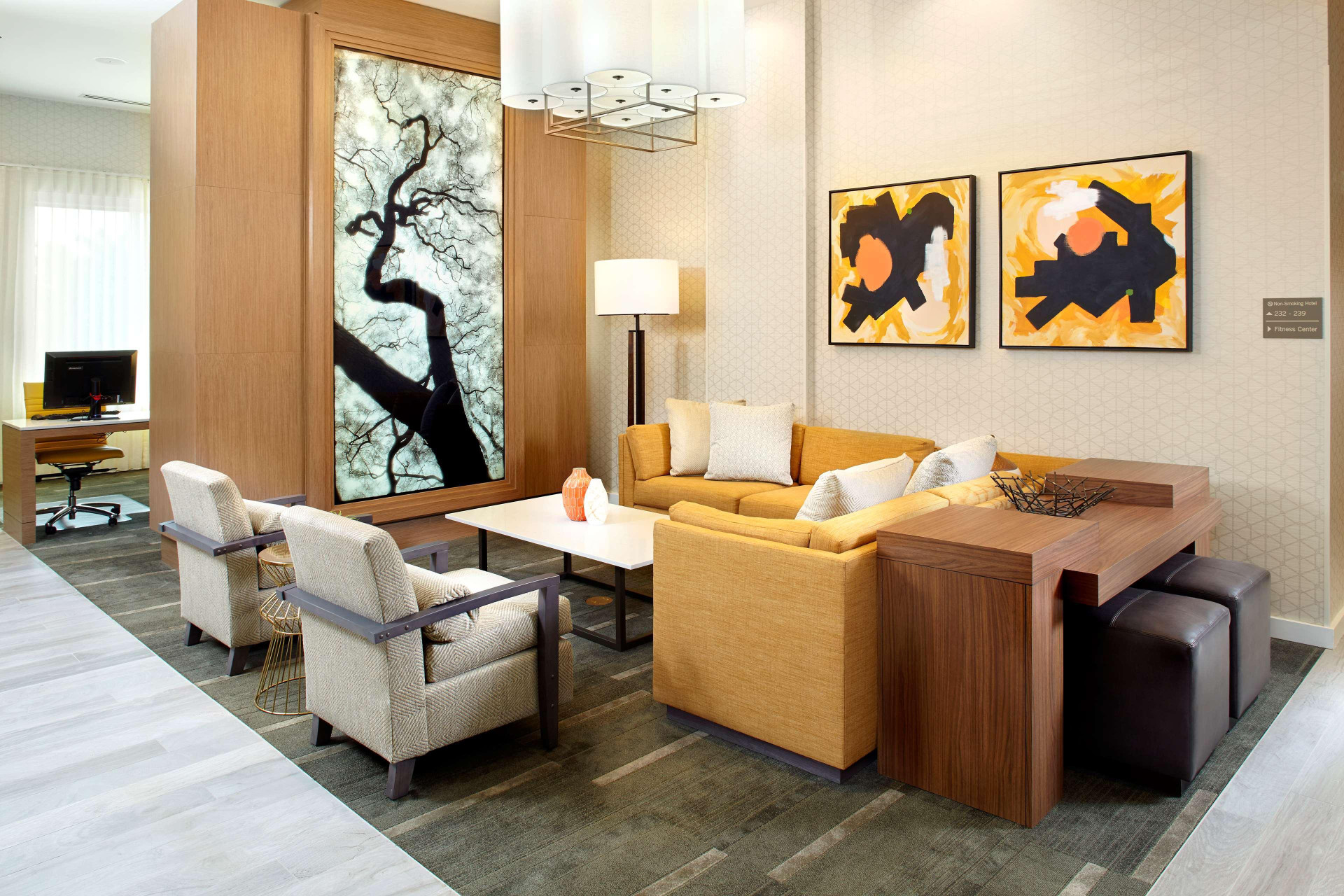 Vista Lobby Hyatt Place Miami Airport-East