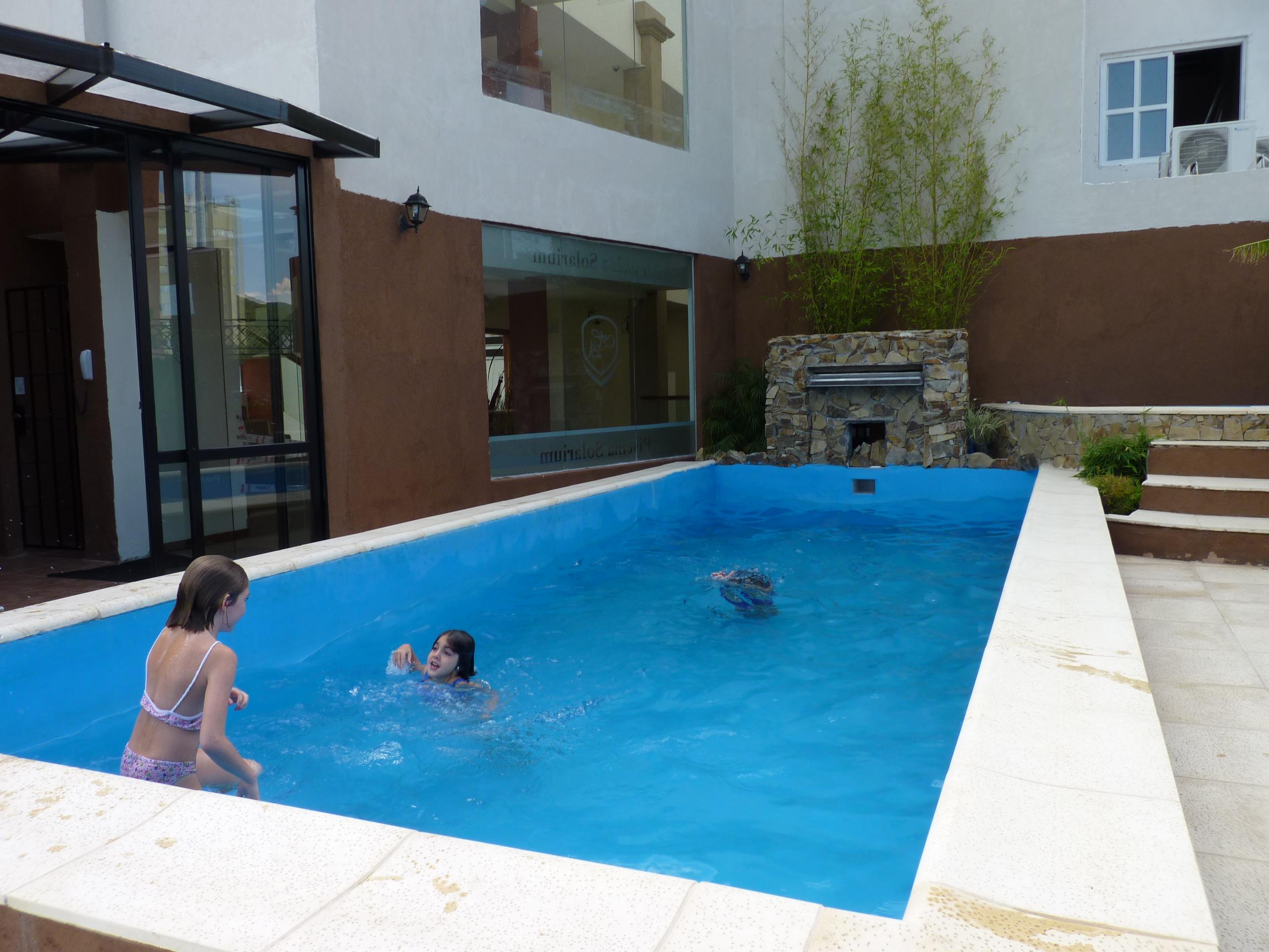 Vista Piscina Hotel Astur Salta
