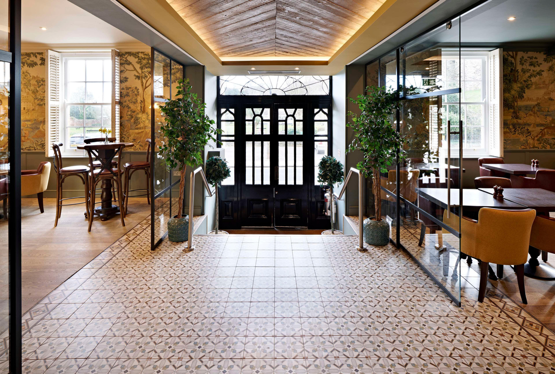 Vista Lobby The Kings Arms, WorldHotels Distinctive