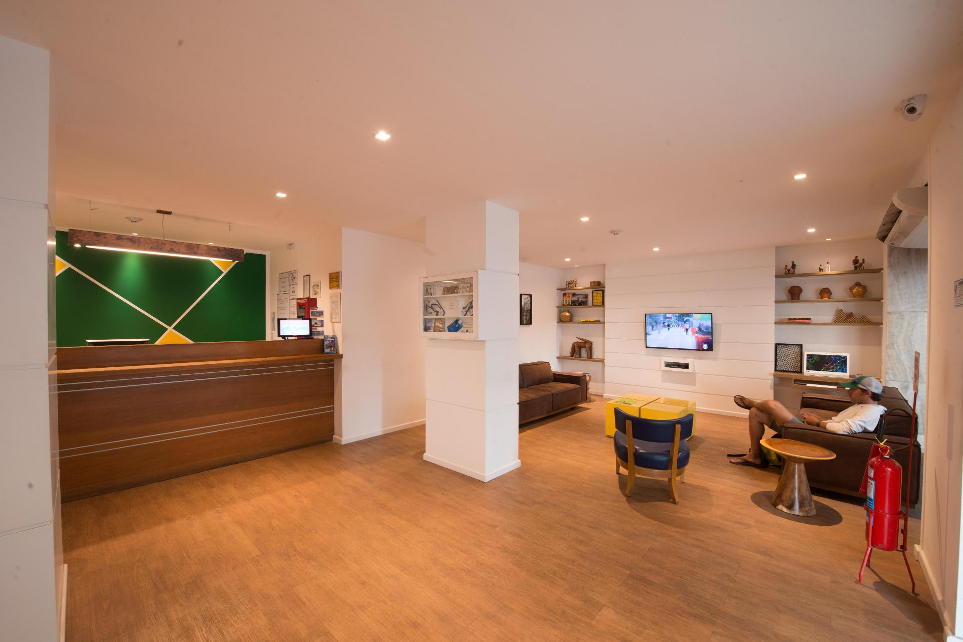 Vista Lobby 55 Rio Copacabana Hotel