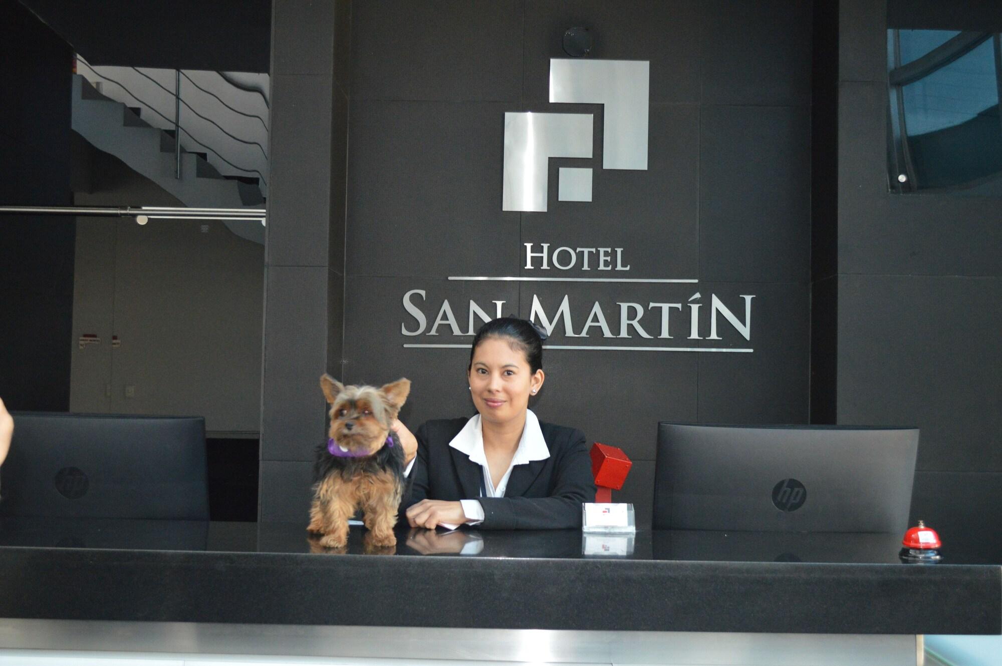 Vista Lobby Hotel San Martin Popayan