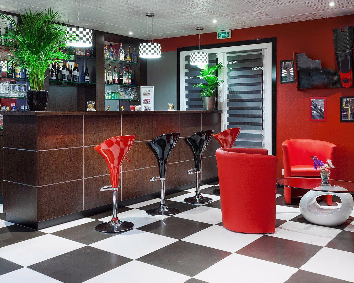Bar/Salón hotelF1 Brétigny-sur-Orge