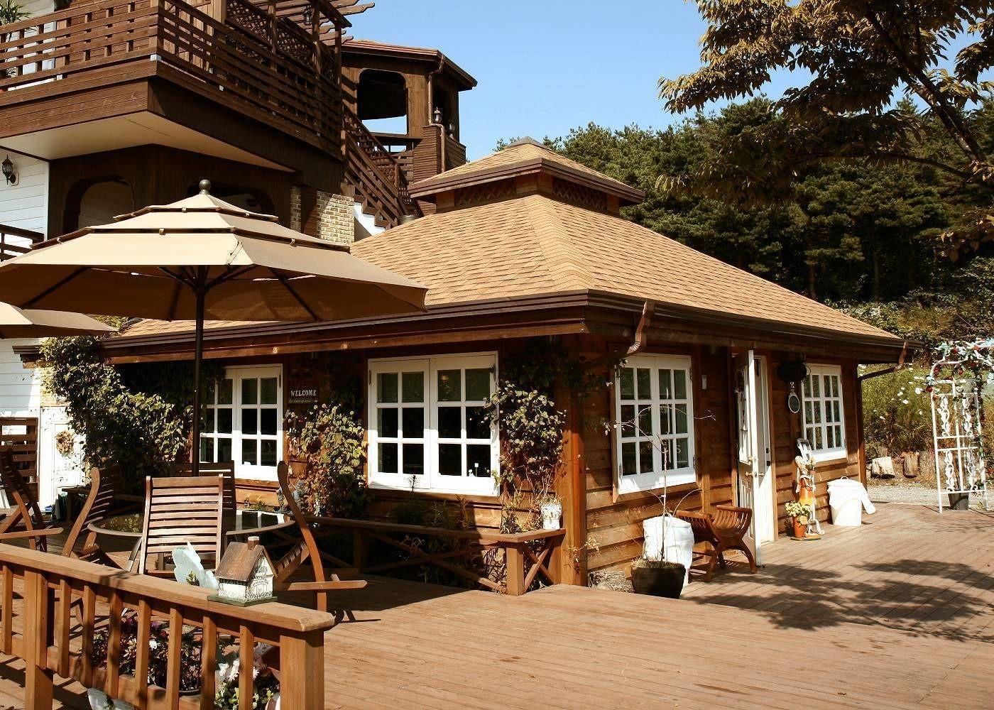 Vista Exterior Spa Pension Basso