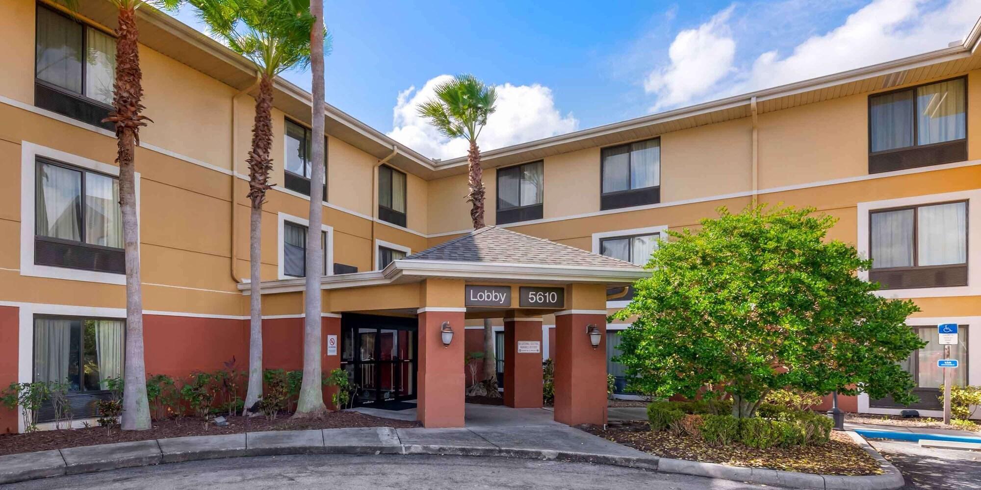 Vista Exterior Extended Stay America Suites Orlando Theme Parks Vineland Rd