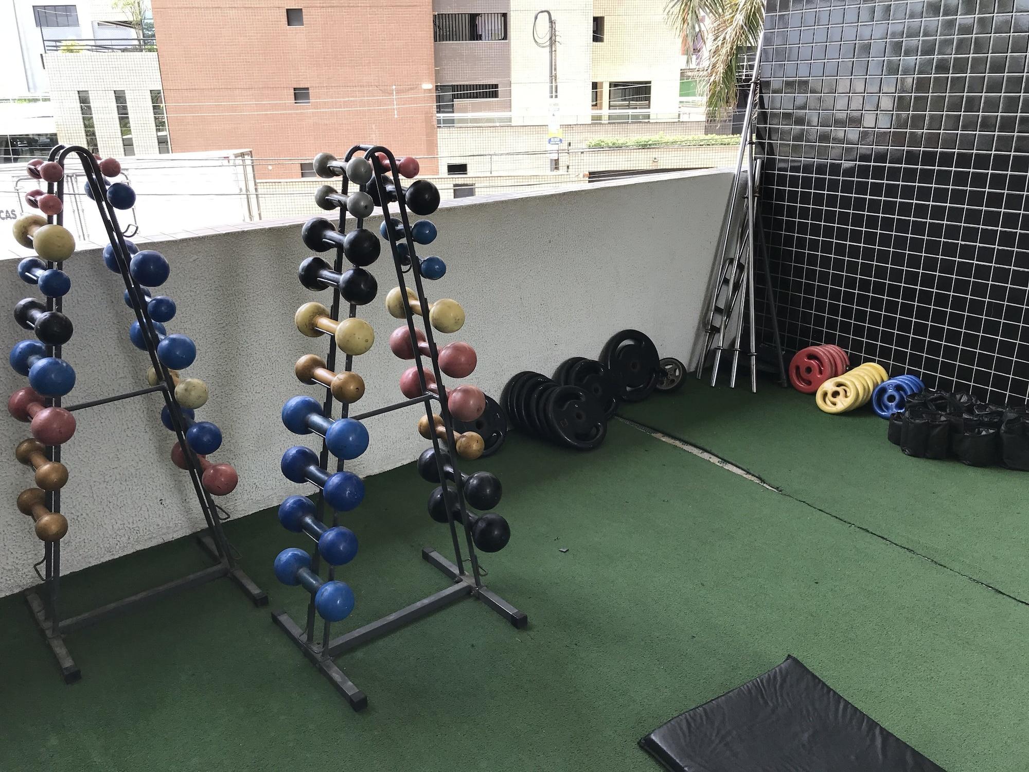 Gimnasio Landscape Beira Mar, Lindo, Luxo, Vista mar