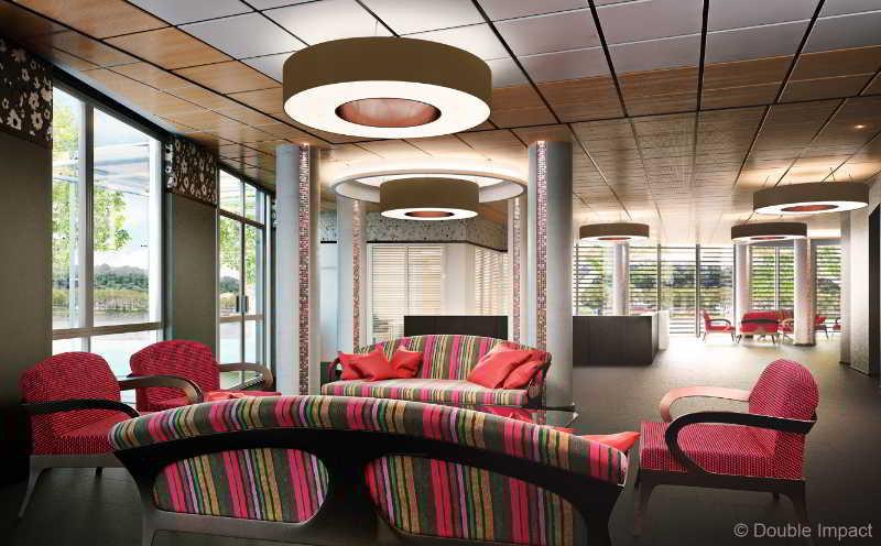 Vista Lobby Lyon Ouest by Arteloge