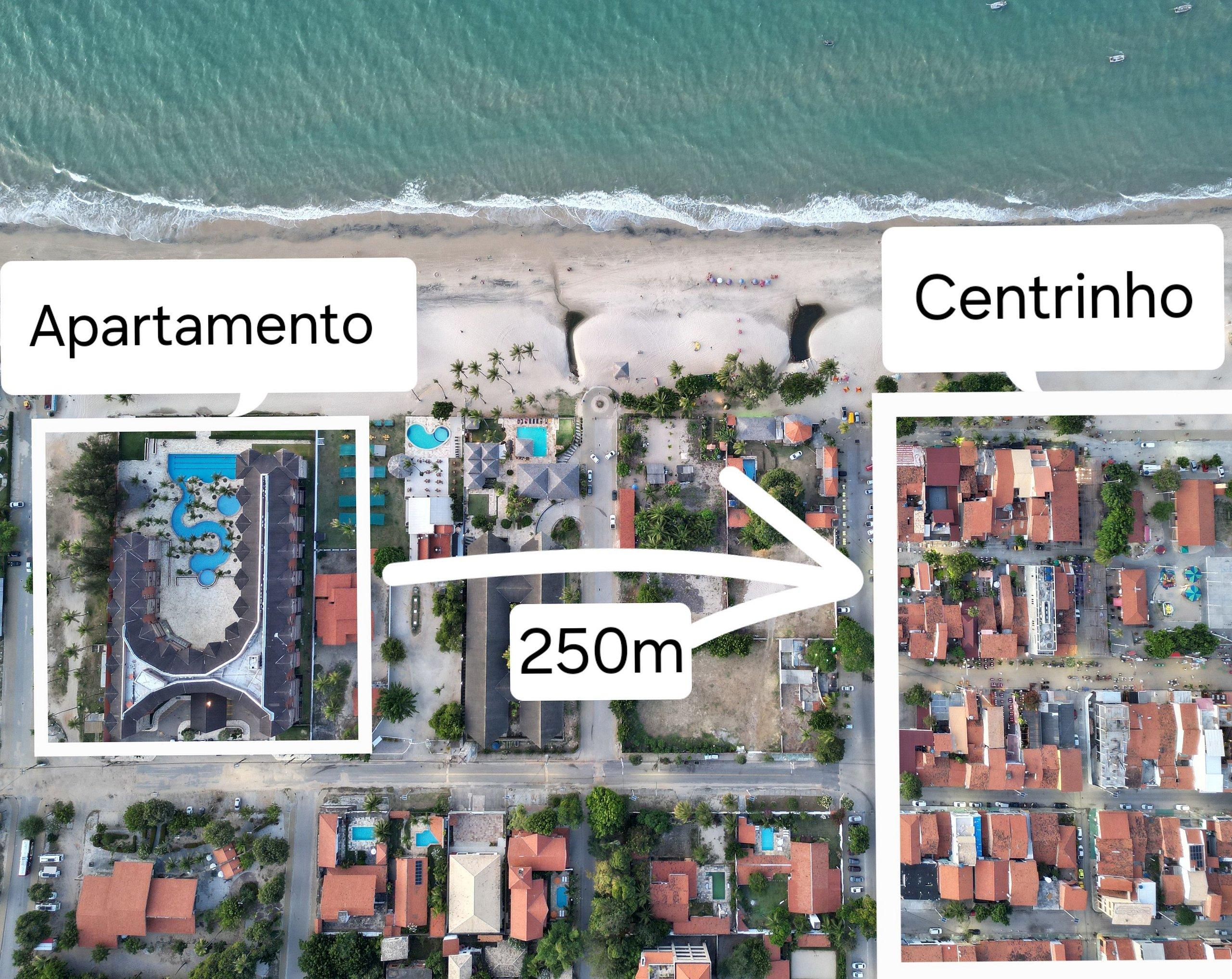 Playa Linda Suíte em Apart-hotel com vista incrível!!!