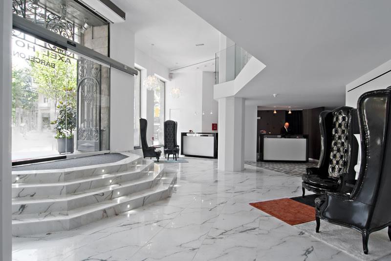 Vista Lobby Axel Hotel Barcelona & Urban Spa