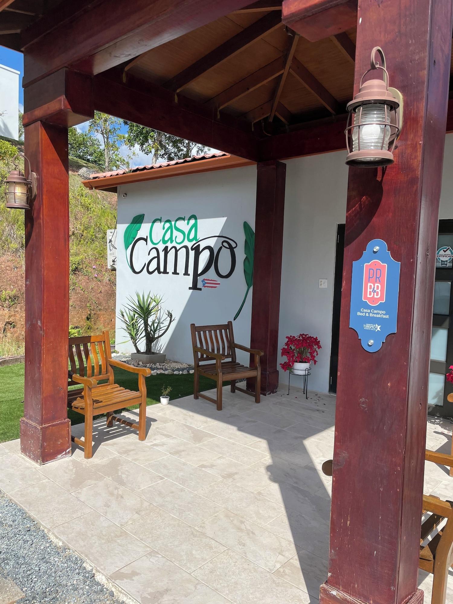 Vista Exterior Casa Campo Bed and Breakfast