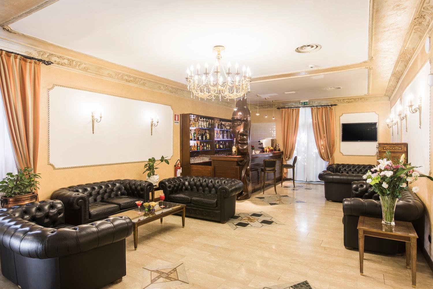 Vista Lobby Hotel Villa Rosa