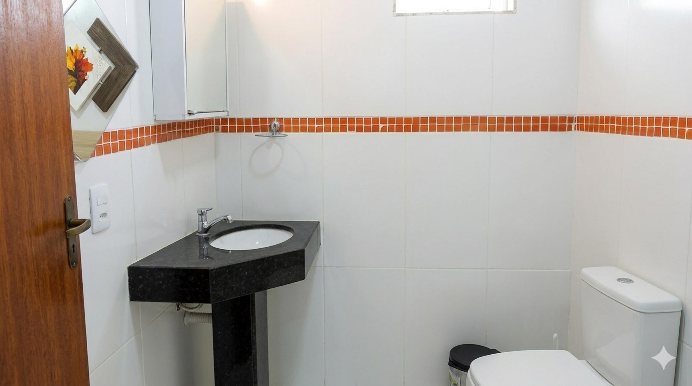Baño Hotel Continental - Próximo ao Mercado Central, Mercado Novo e a Rodoviária