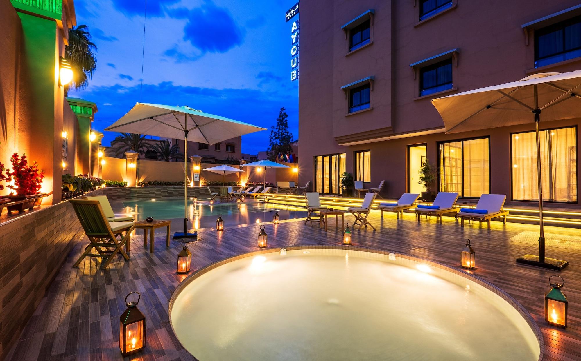 Vista Piscina Ayoub Hotel & Spa