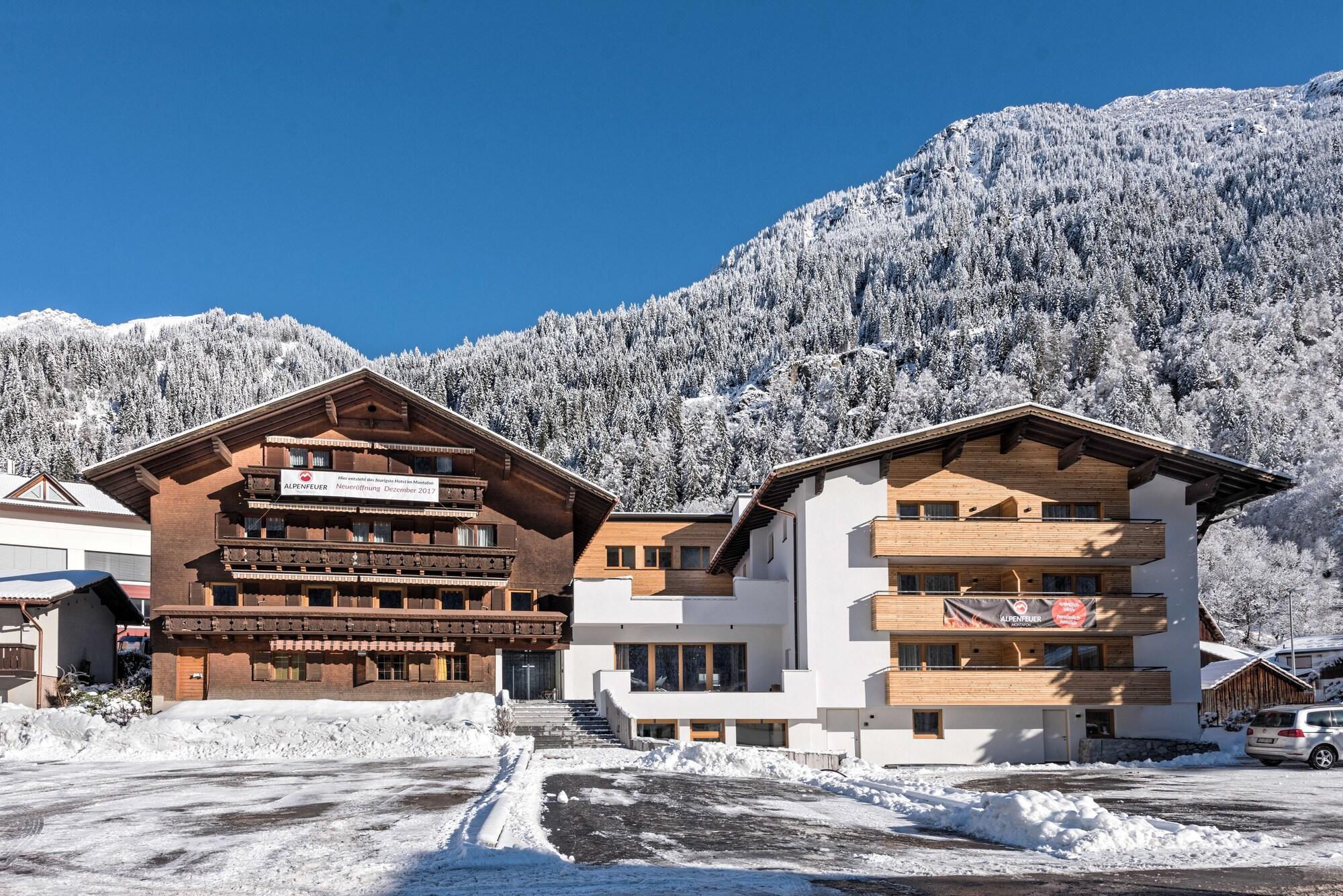 Vista Exterior Hotel Alpenfeuer Montafon