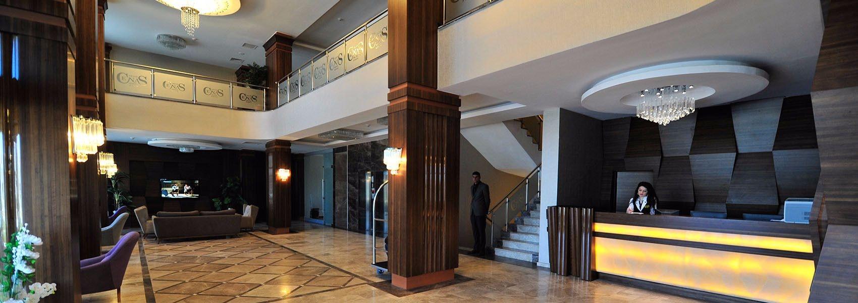 Vista Lobby Grand Cenas Hotel