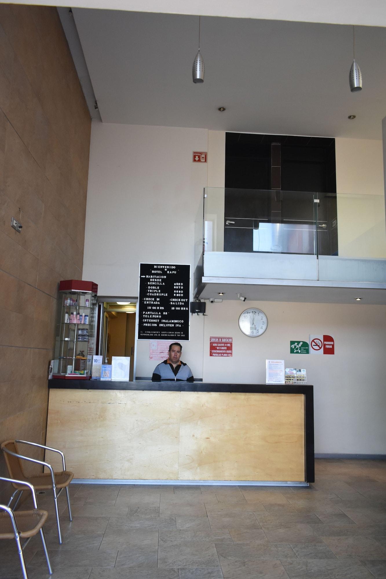 Vista Lobby Hotel Kapu Puebla