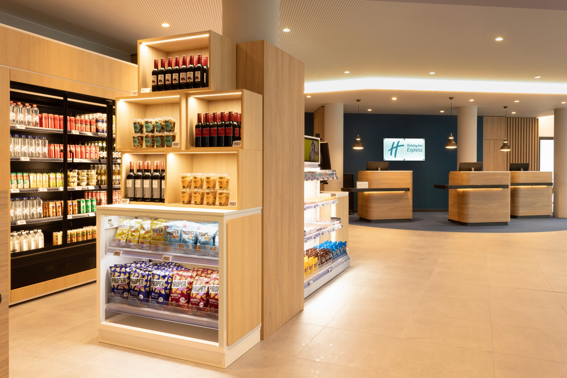 Vista Lobby Holiday Inn Express Brussels Airport by IHG