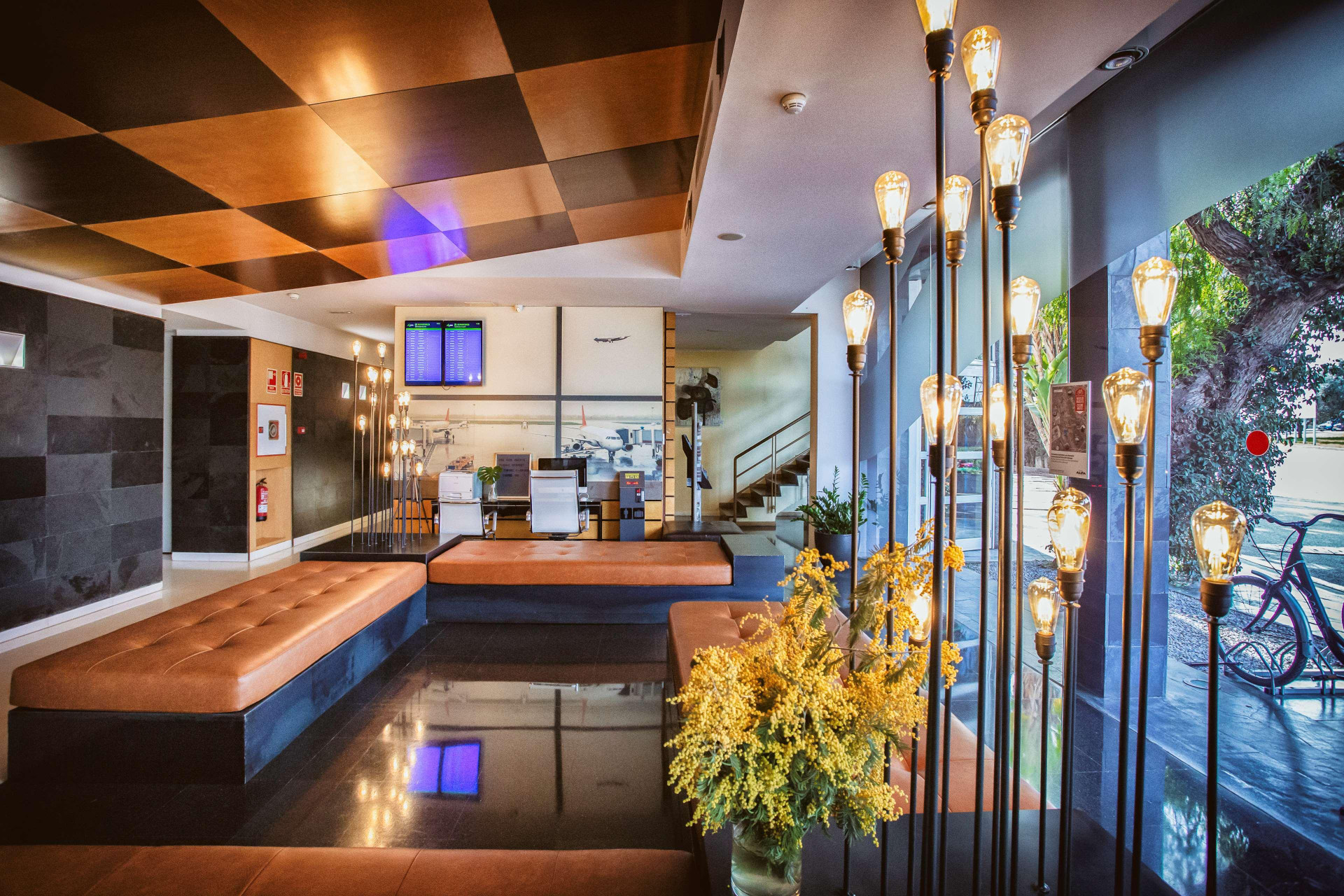 Vista Lobby Best Western Plus Hotel Alfa Aeropuerto