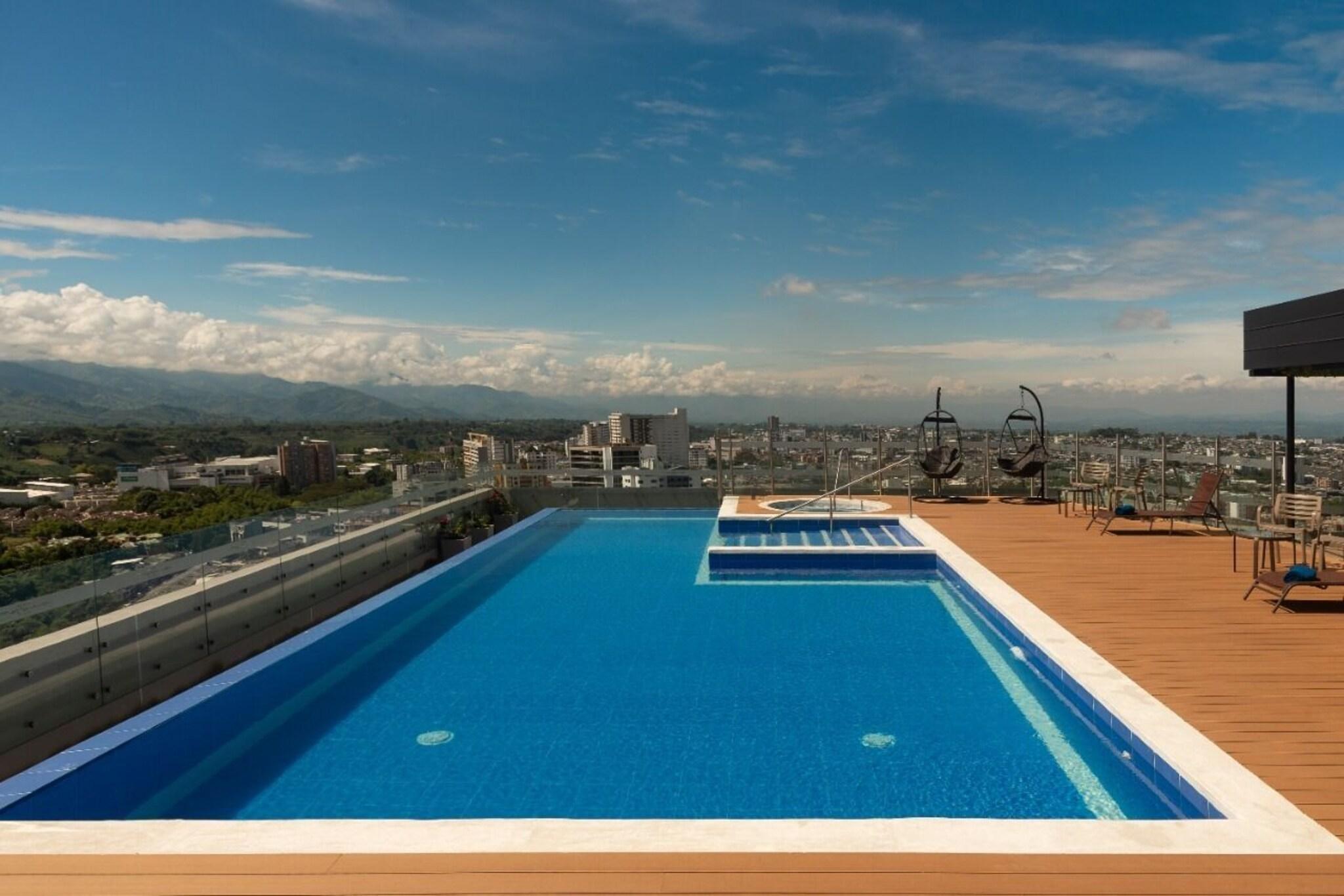 Vista Exterior Hotel Mocawa Plaza Armenia