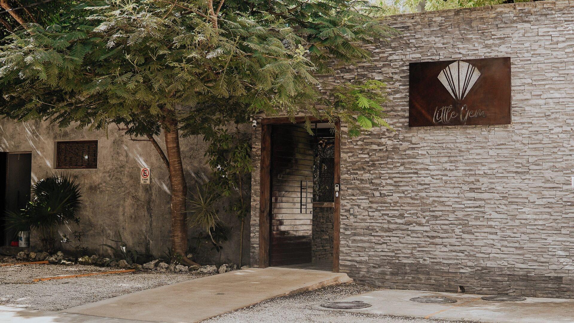 Vista Exterior Little Gem Hotel Tulum La Veleta