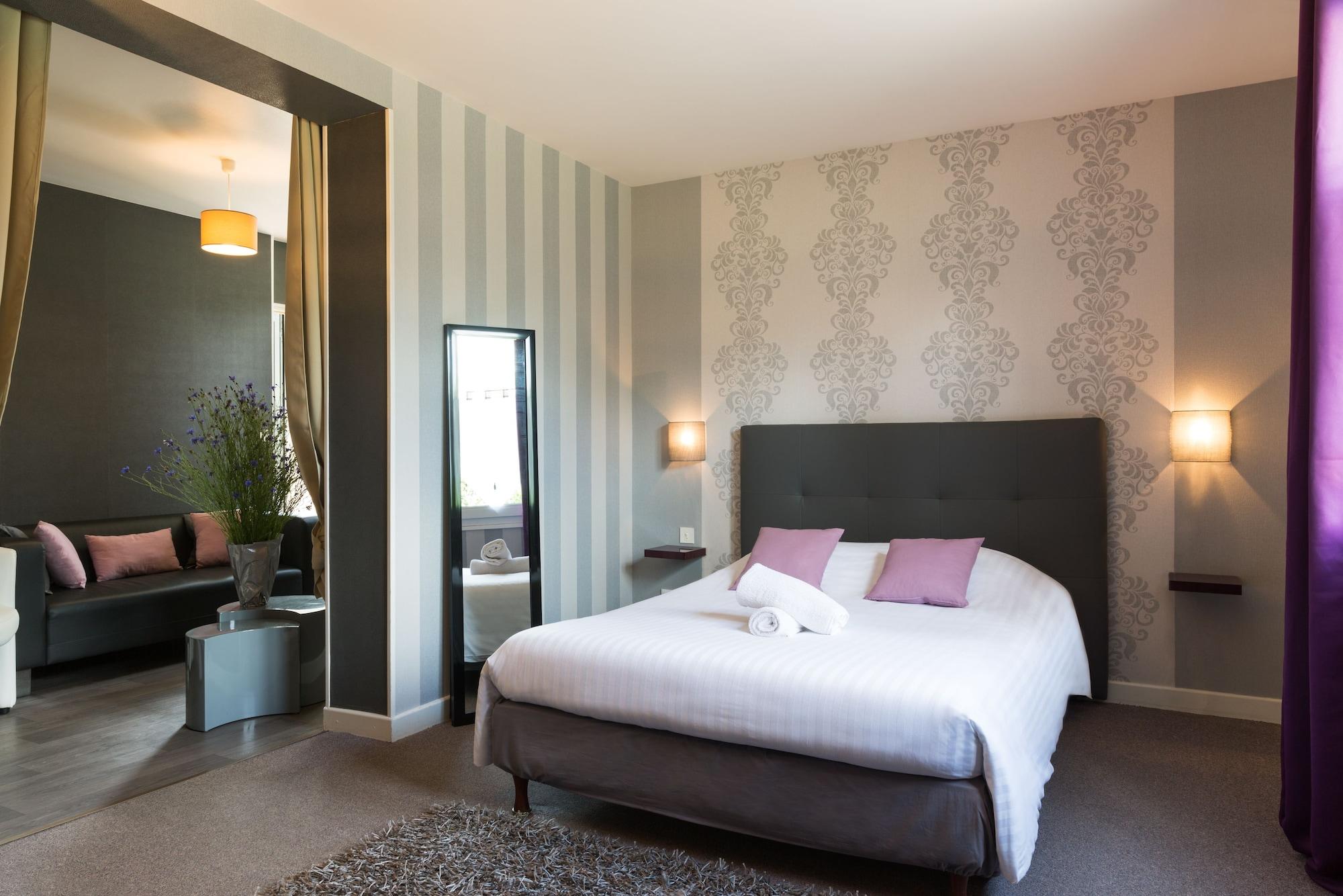 Habitación Hôtel & Restaurant Le Moulin de Chaméron, The Originals Relais (Relais du Silence)