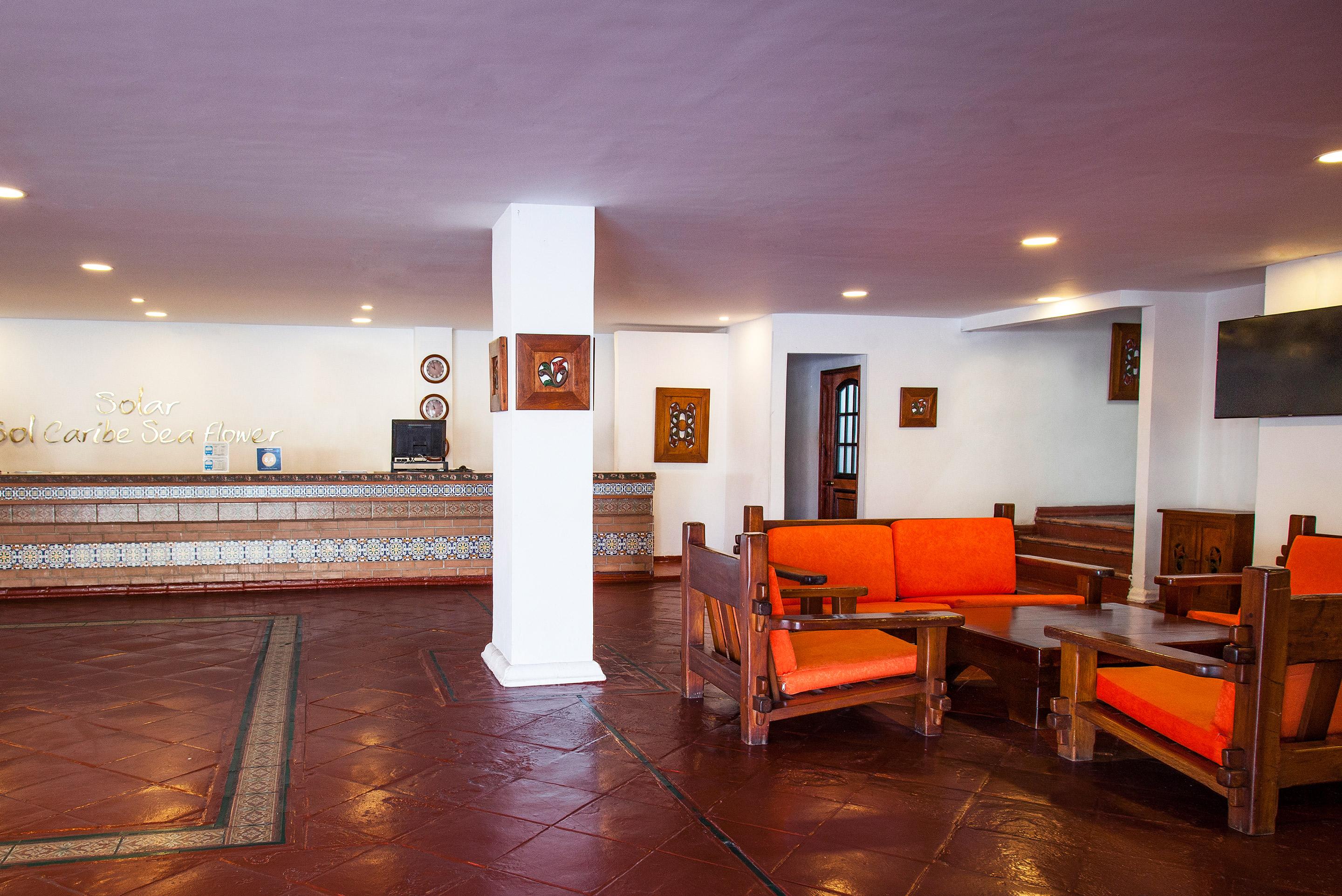 Vista Lobby Sol Caribe Sea Flower