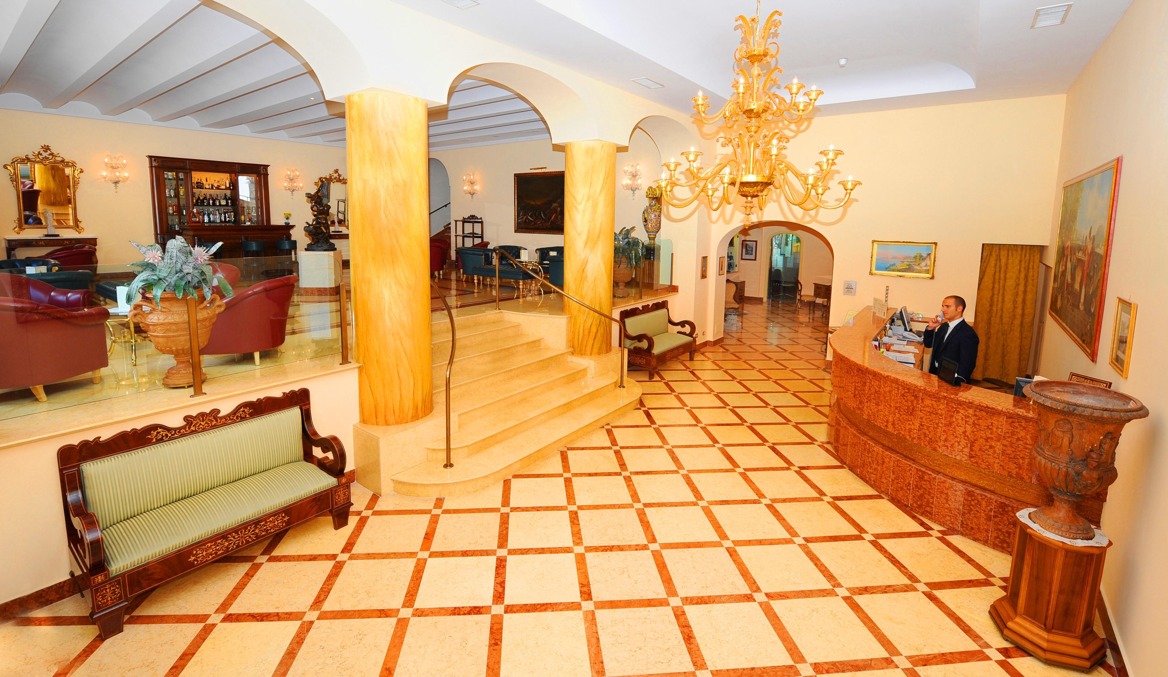 Vista Lobby Hotel Antiche Mura