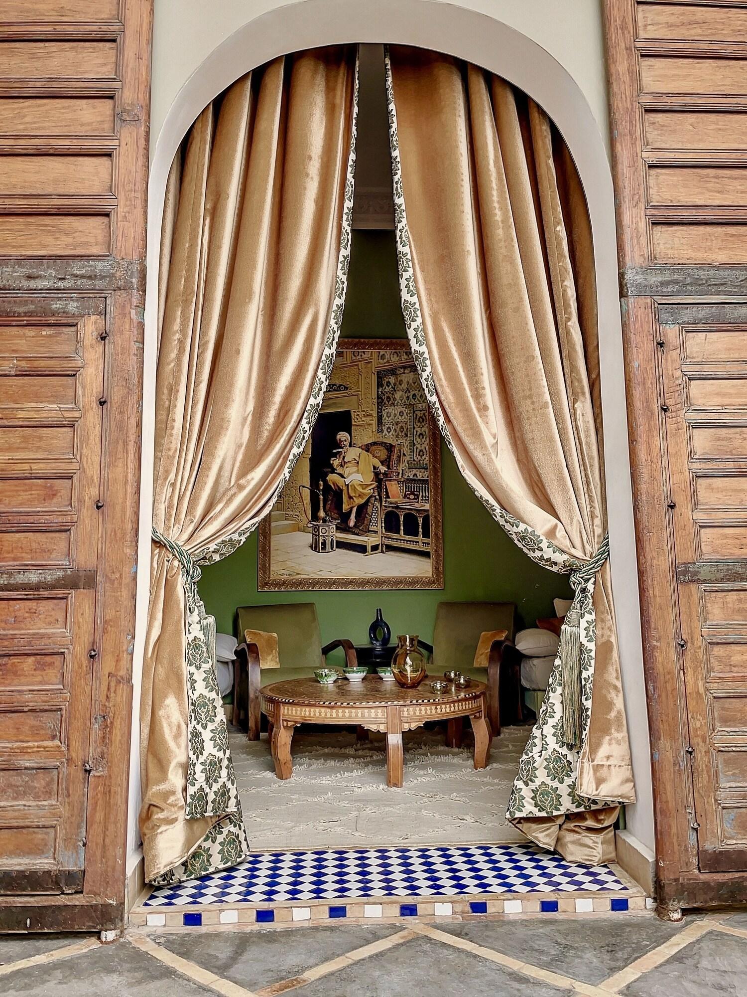 Vista Lobby Riad Dar Chacha