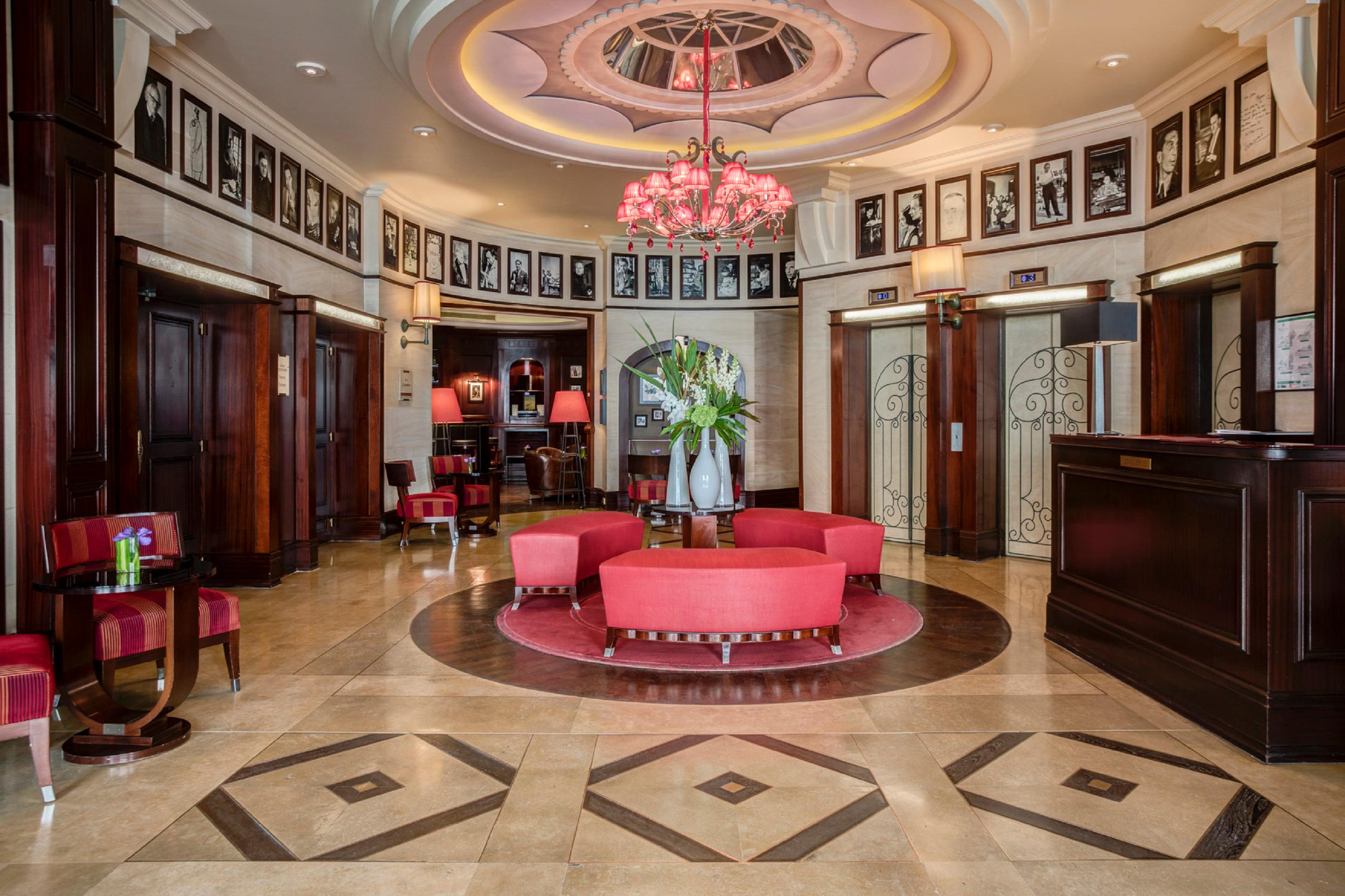 Vista Lobby Hotel Pont Royal Paris Saint-Germain-Des-Prés