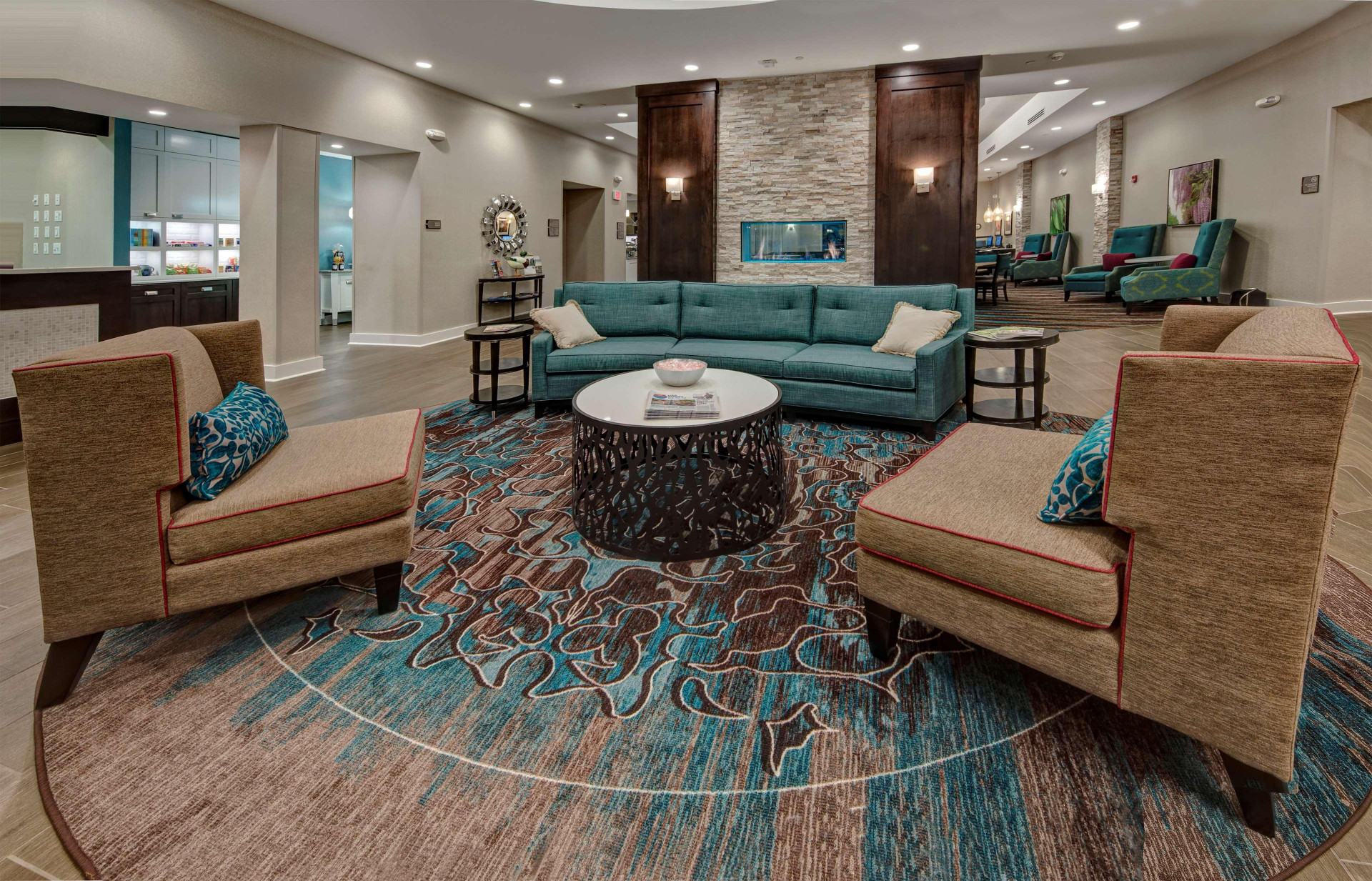 Vista Lobby Homewood Suites by Hilton - Asheville