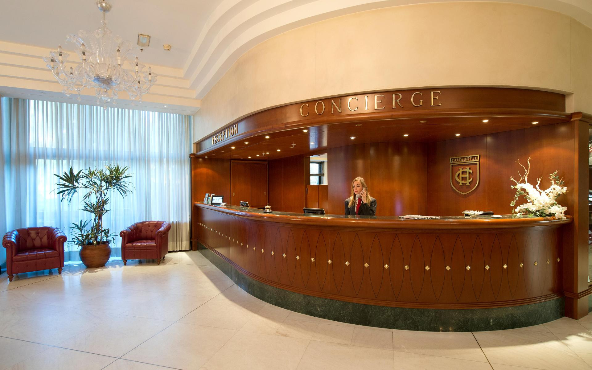 Vista Lobby Grand Hotel Barone Di Sassj