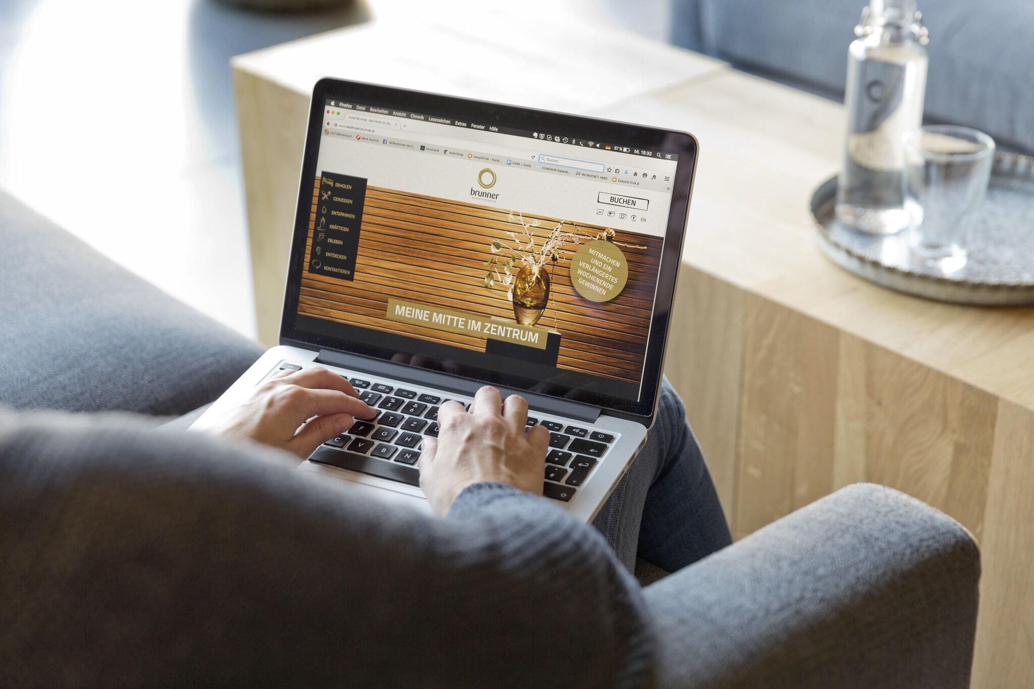 Vista Lobby Stadthotel brunner