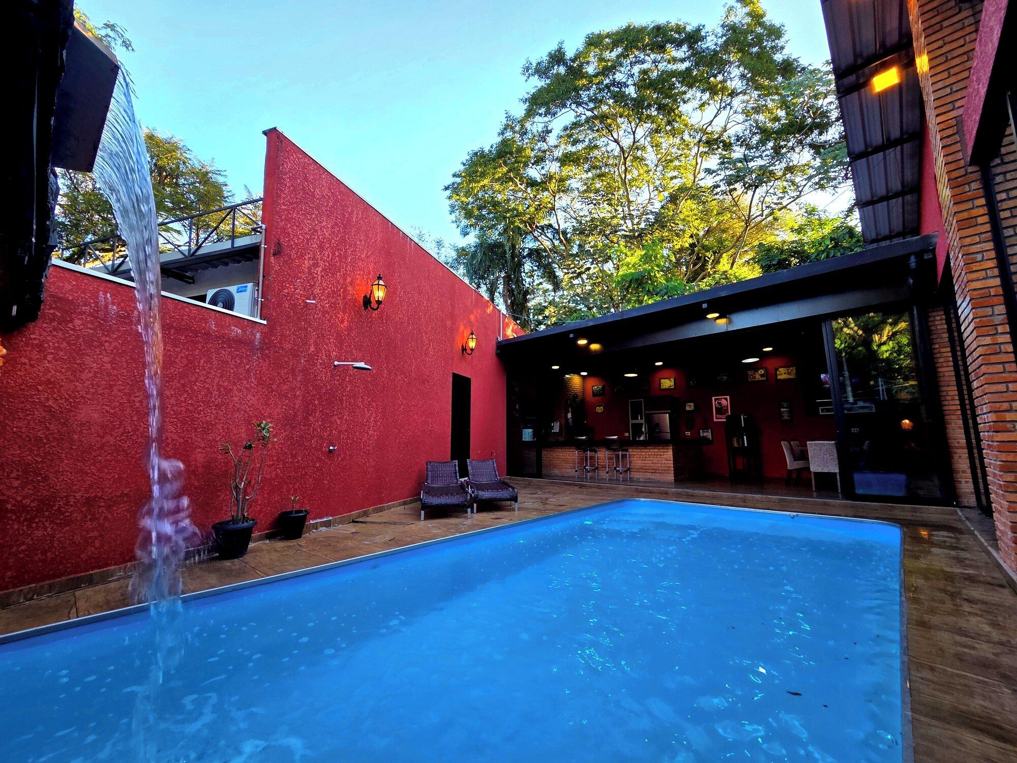 Vista Piscina EcoNicolla Iguaçu Club House