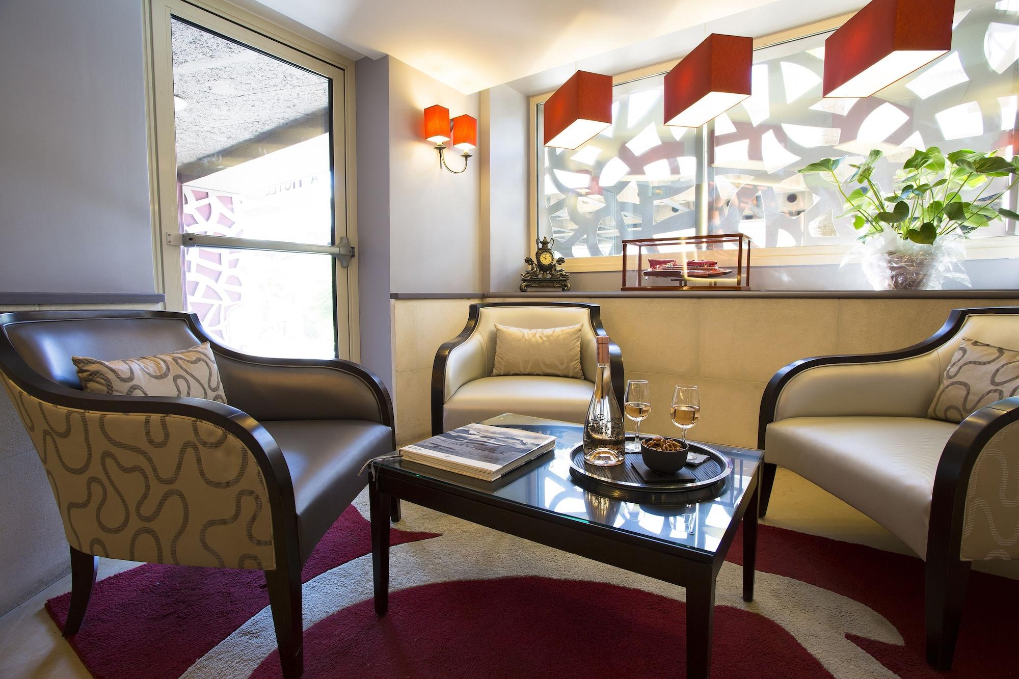 Vista Lobby Best Western Plus Cannes Riviera