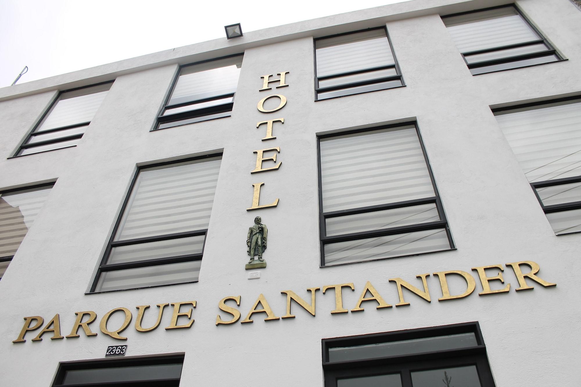 Vista Exterior Hotel Parque Santander Tunja