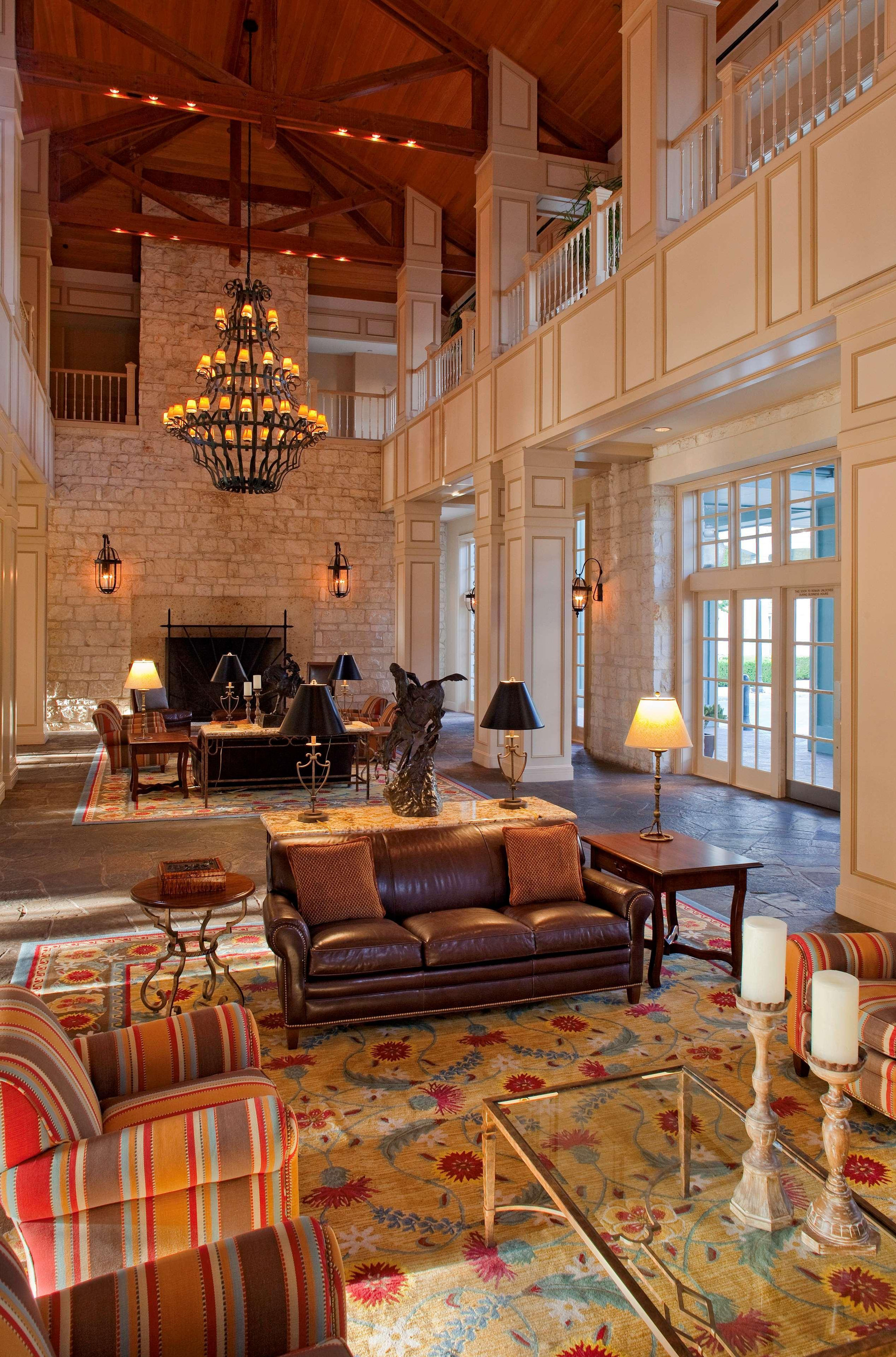 Vista Lobby Hyatt Regency Hill Country Resort & Spa