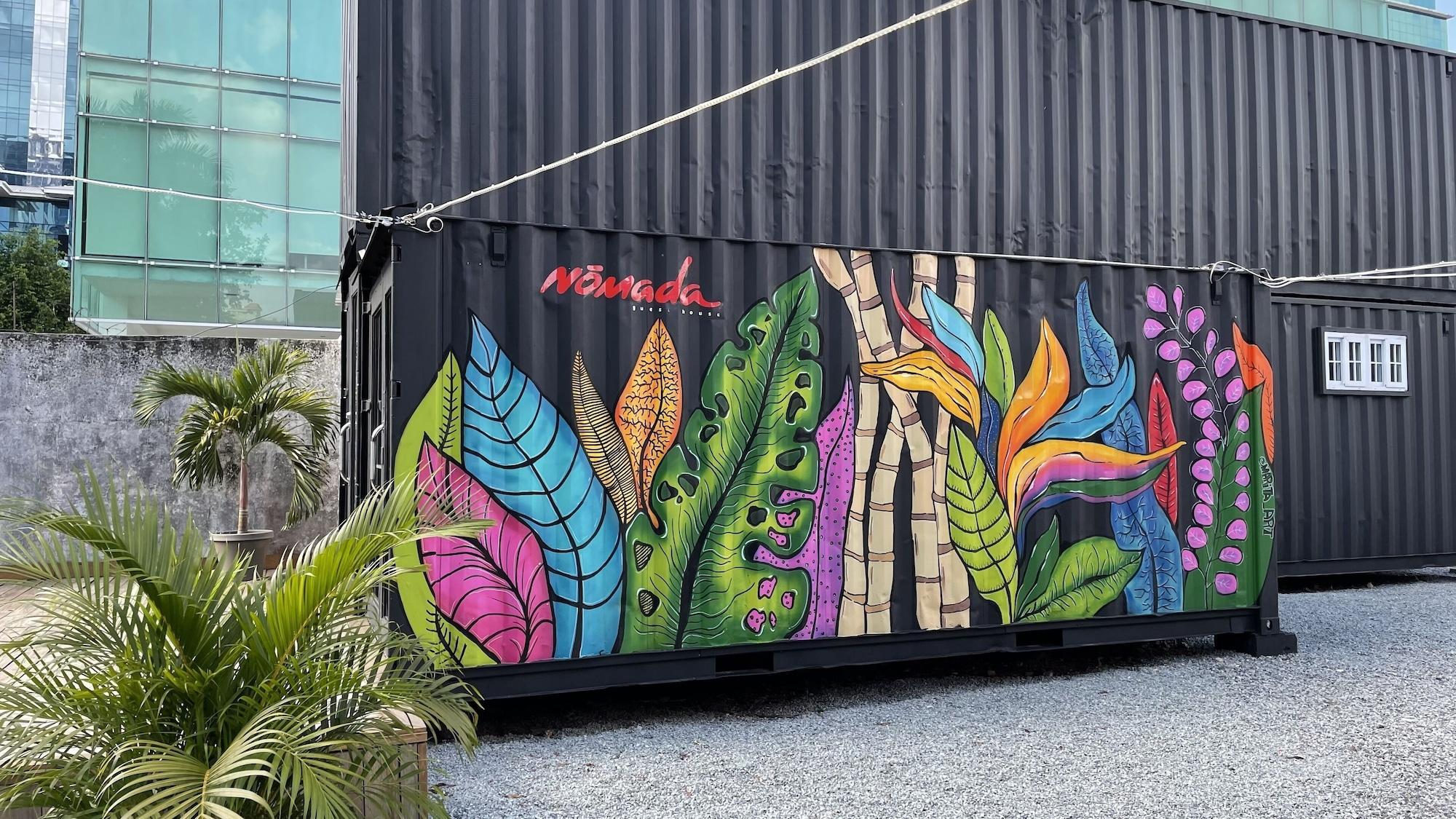 Vista Exterior Nomada Container Hotel Panama City