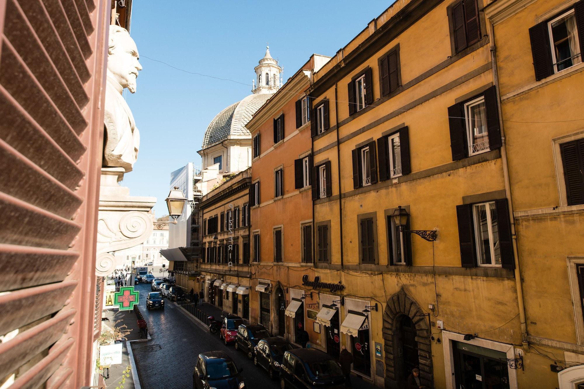 Vista Exterior Ripetta Rooms