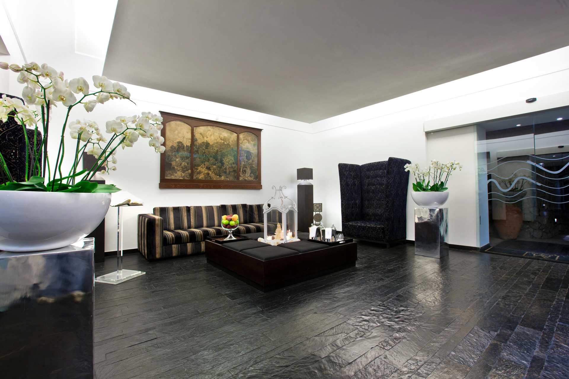Vista Lobby Villa Marina Capri