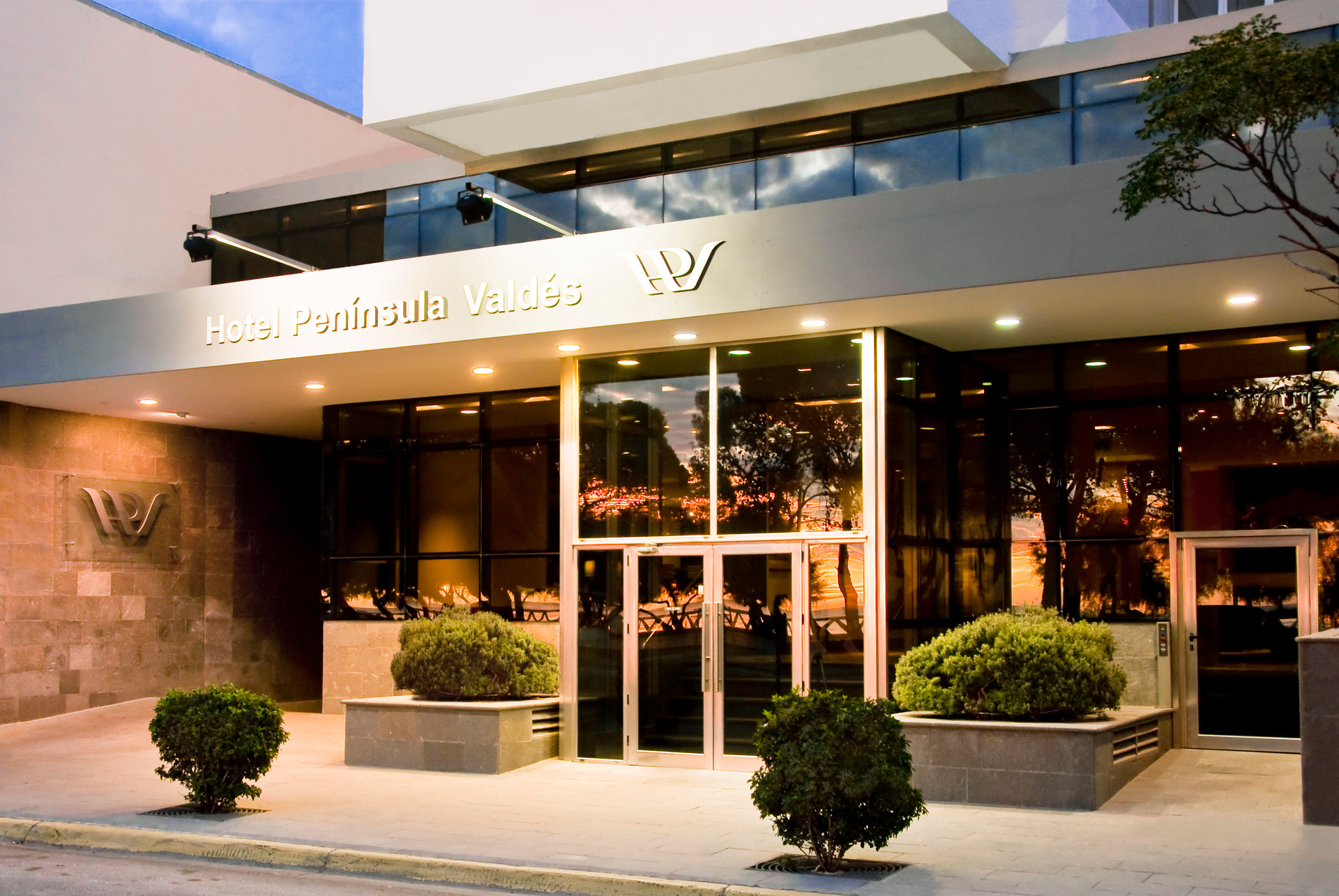 Vista Exterior Hotel Peninsula Valdes