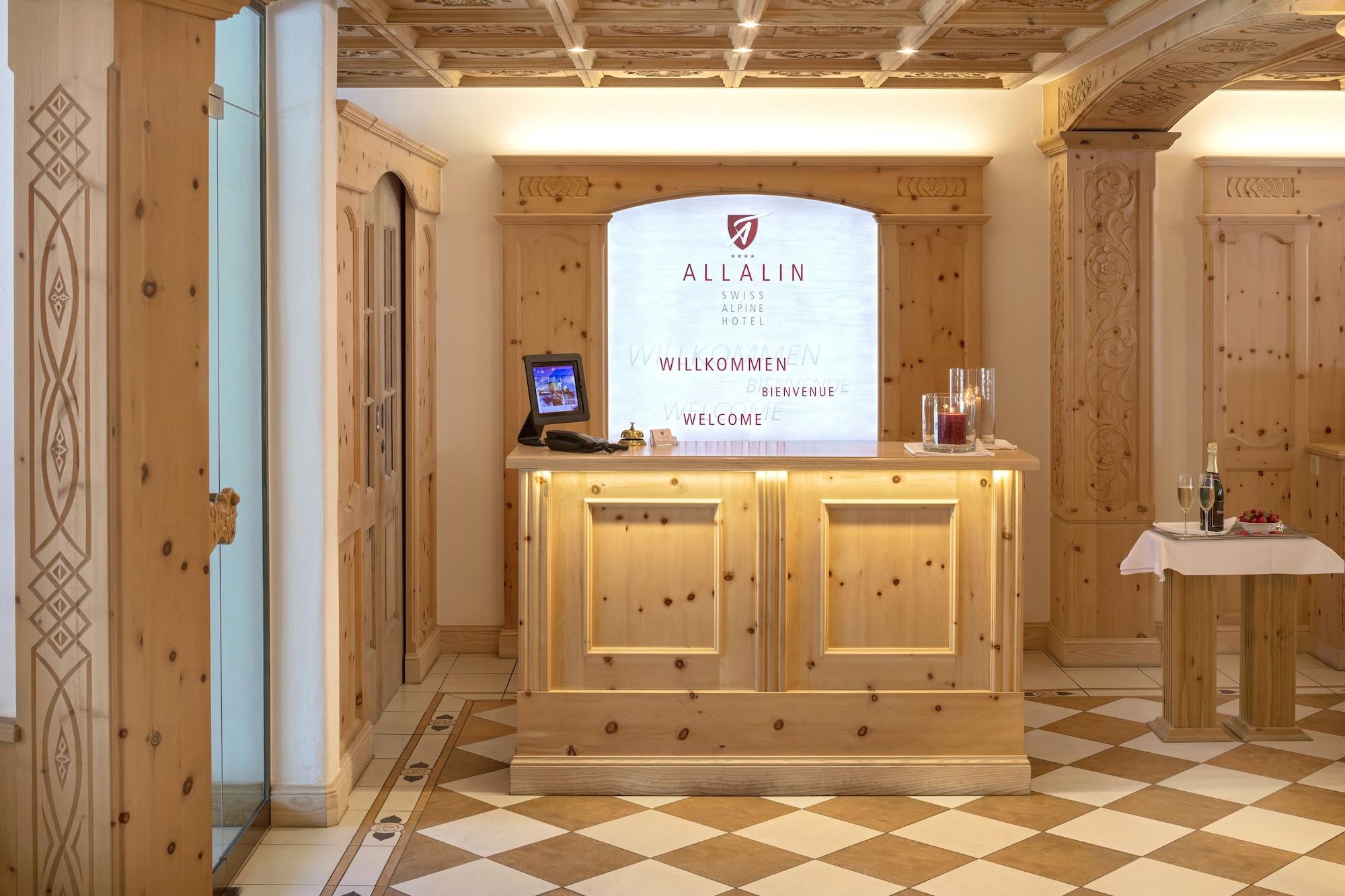 Vista Lobby Swiss Alpine Hotel Allalin