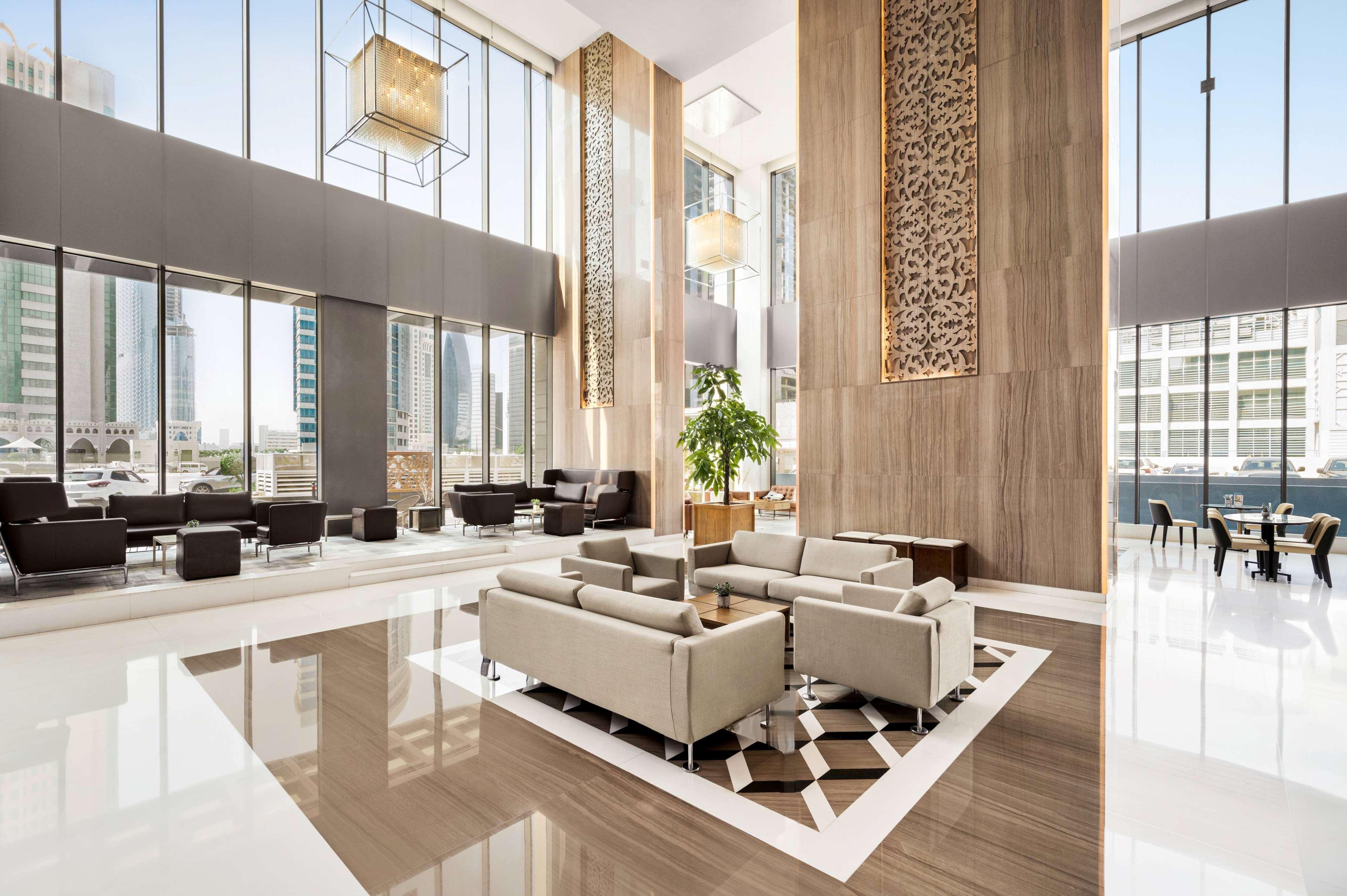 Vista Lobby Wyndham Doha West Bay